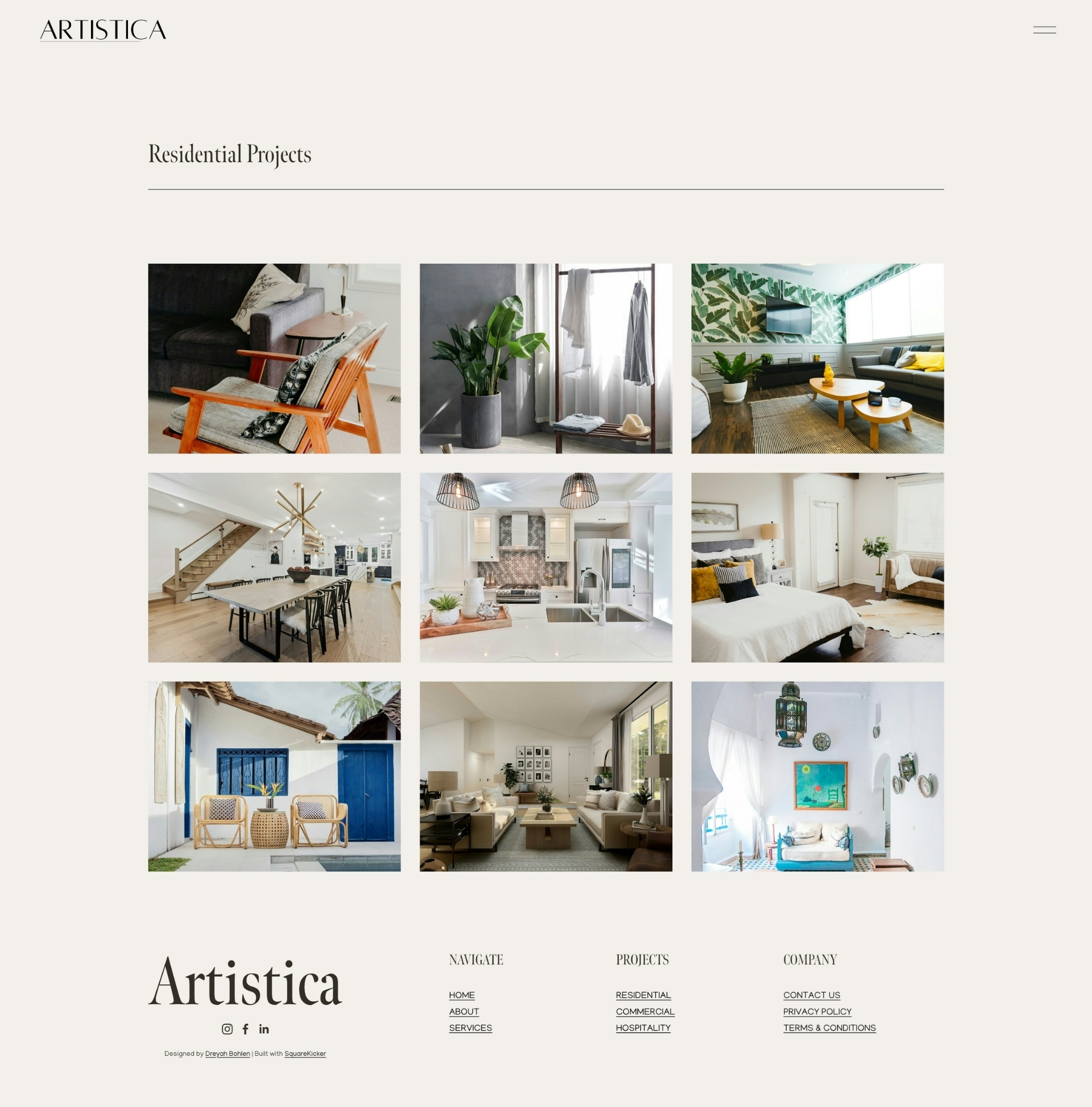 Artistica - Residential Screenshot