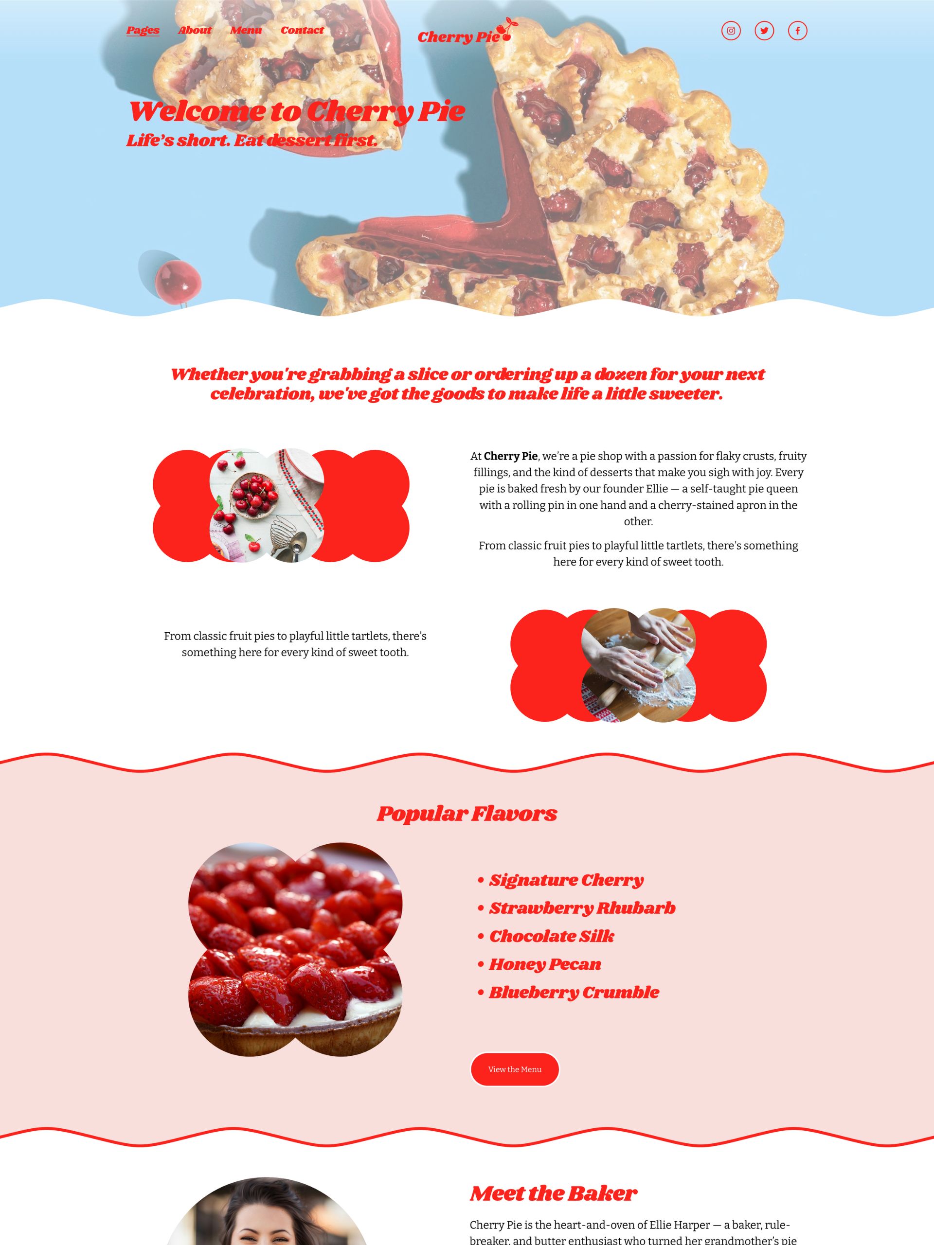 Cherry Pie - Home Screenshot
