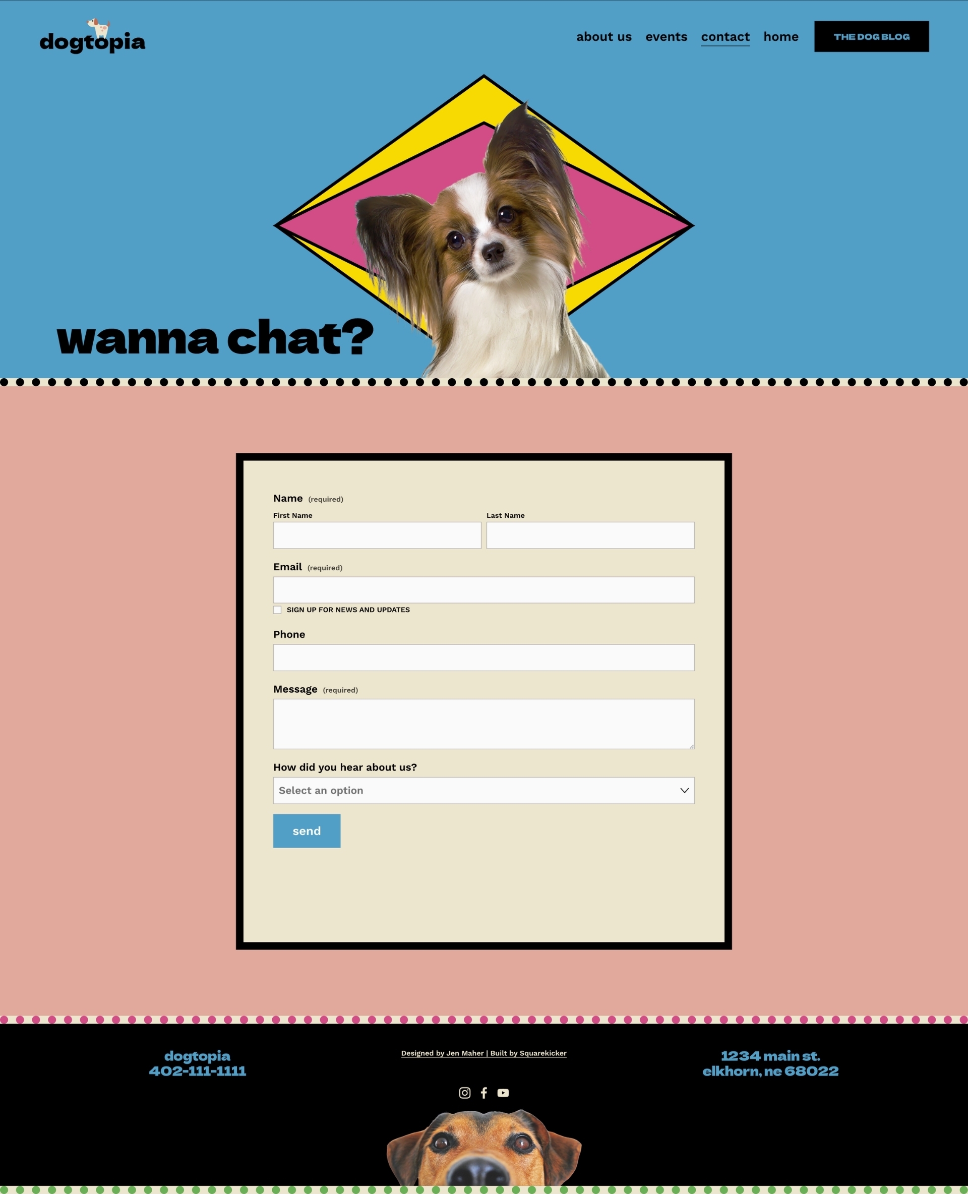 Dogtopia - Contact Screenshot