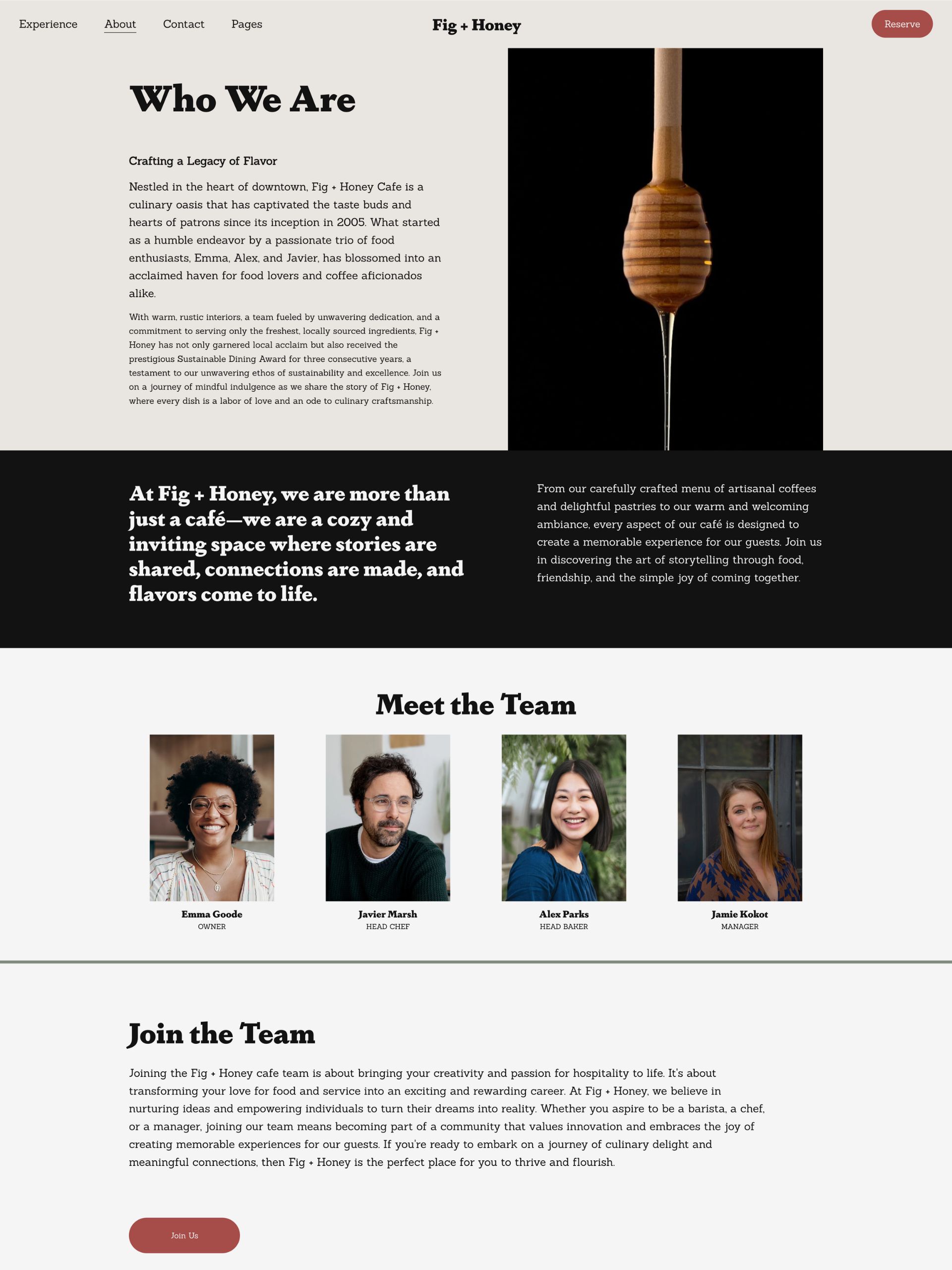Fig Honey - About Screenshot