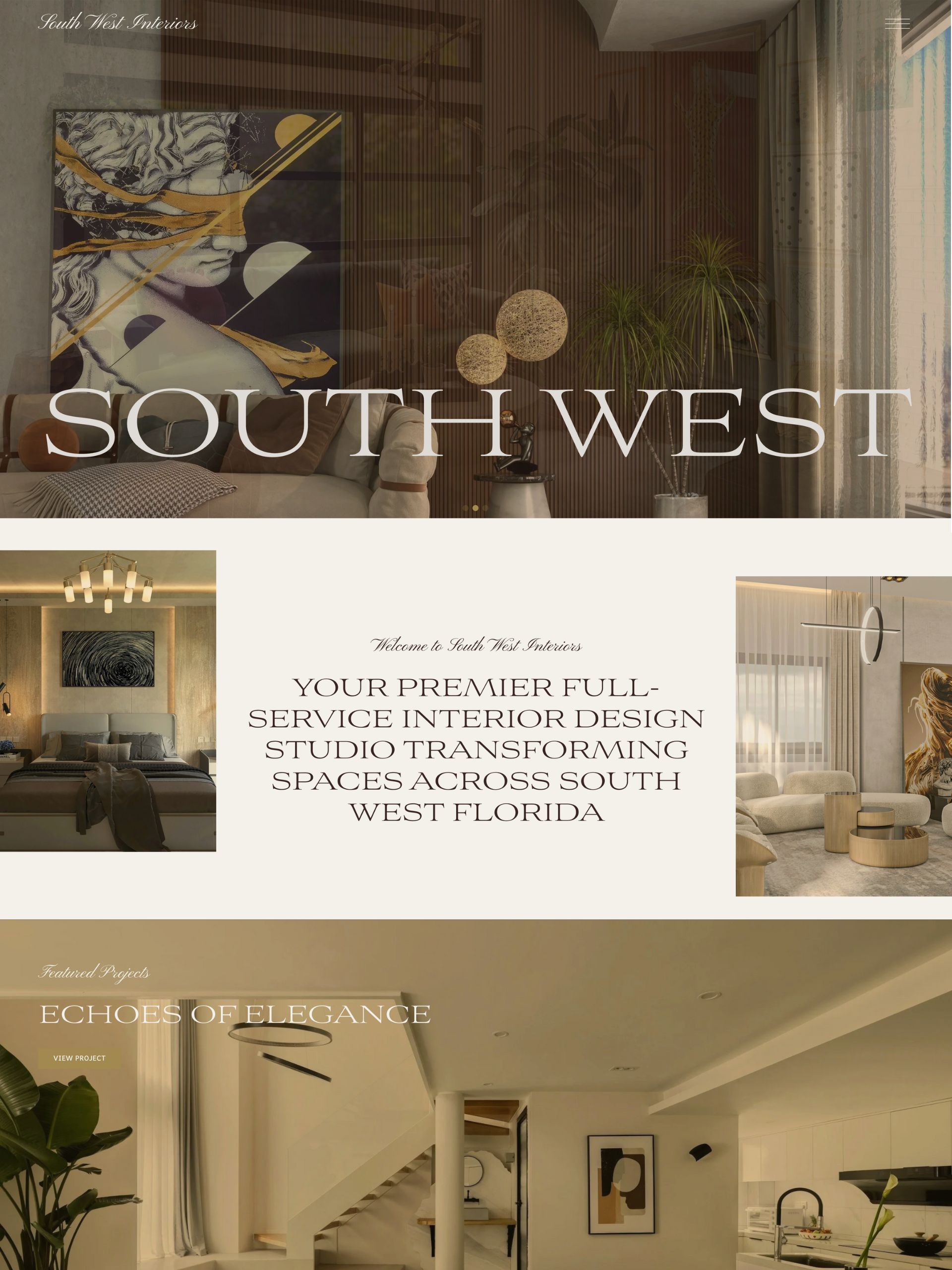 South West - Home Screenshot