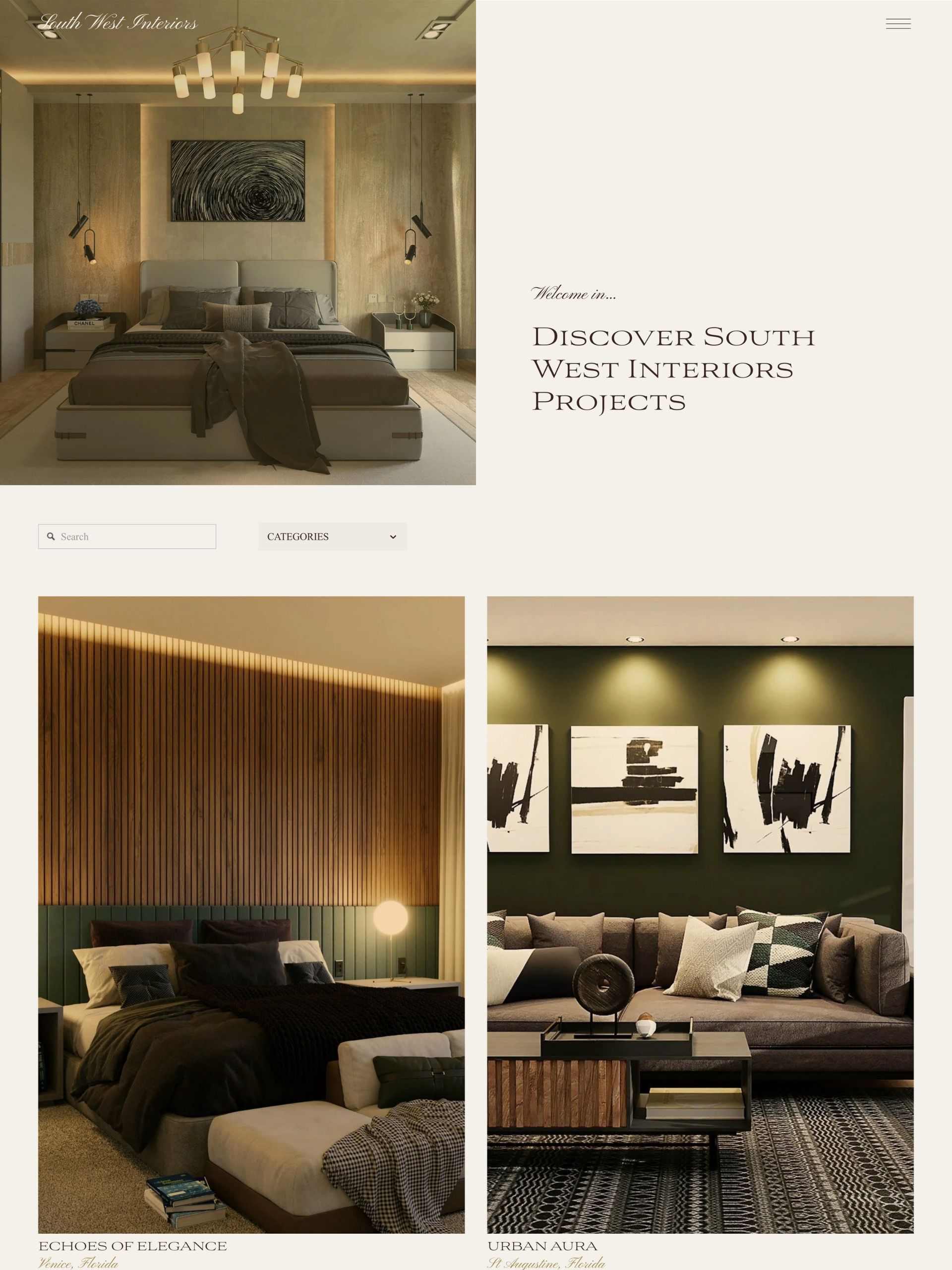South West - Projects Screenshot