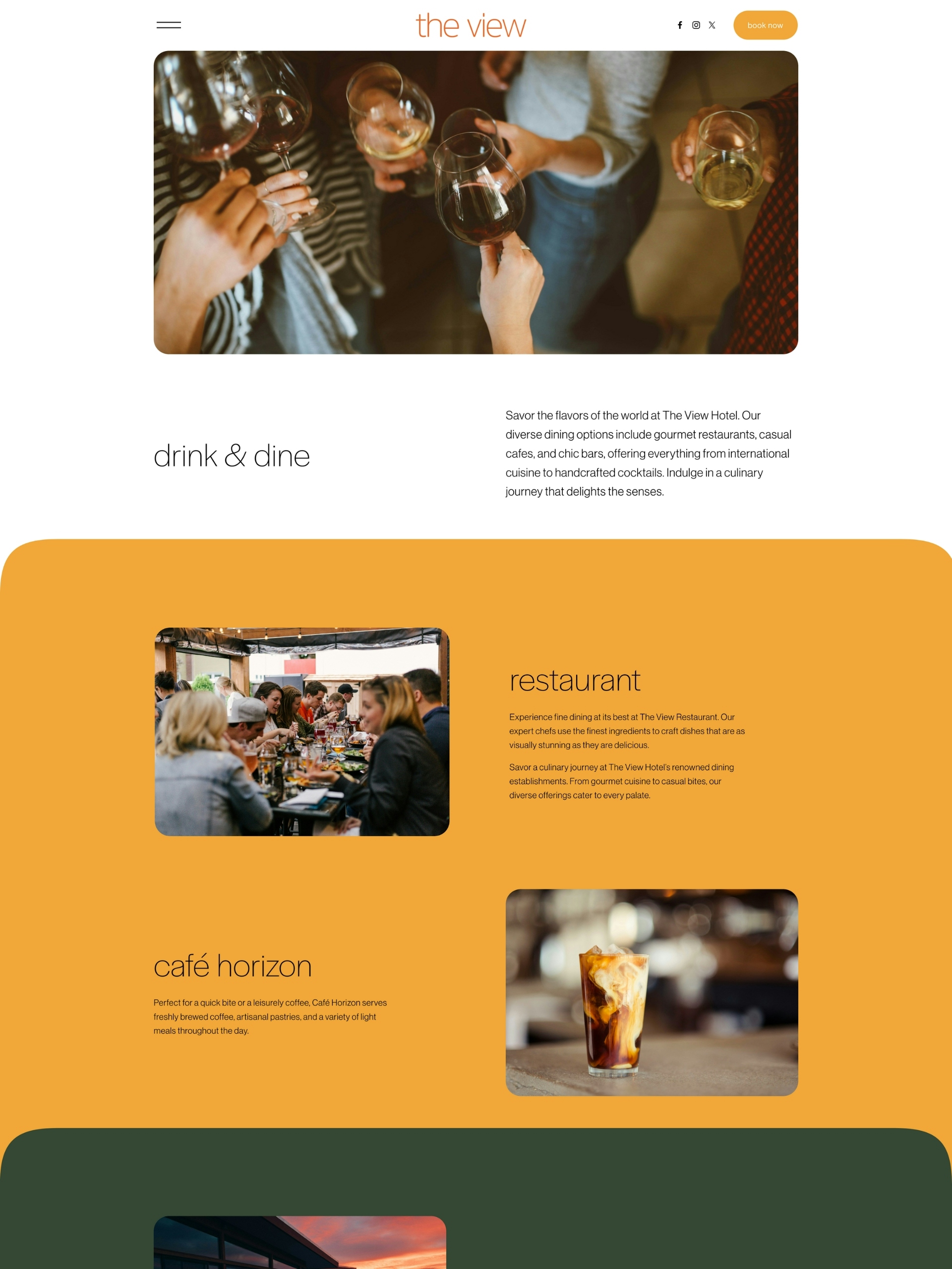 The View - Drink Dine Screenshot