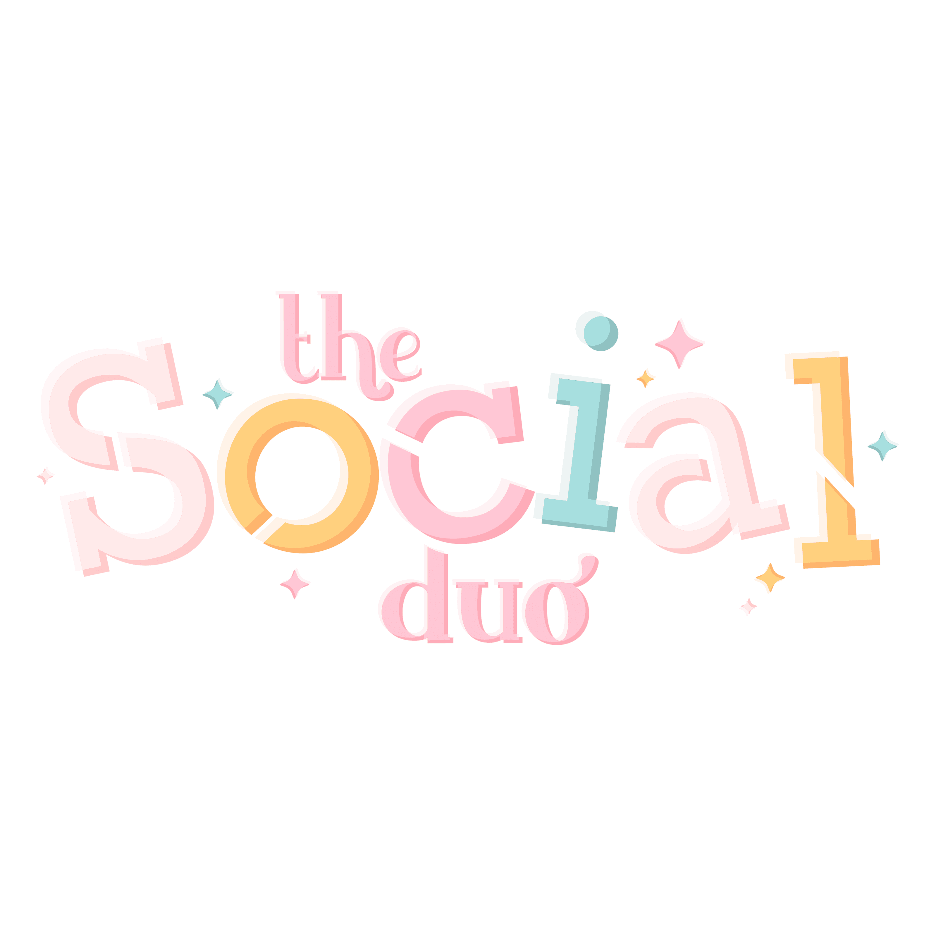 The Social Duo - Logo