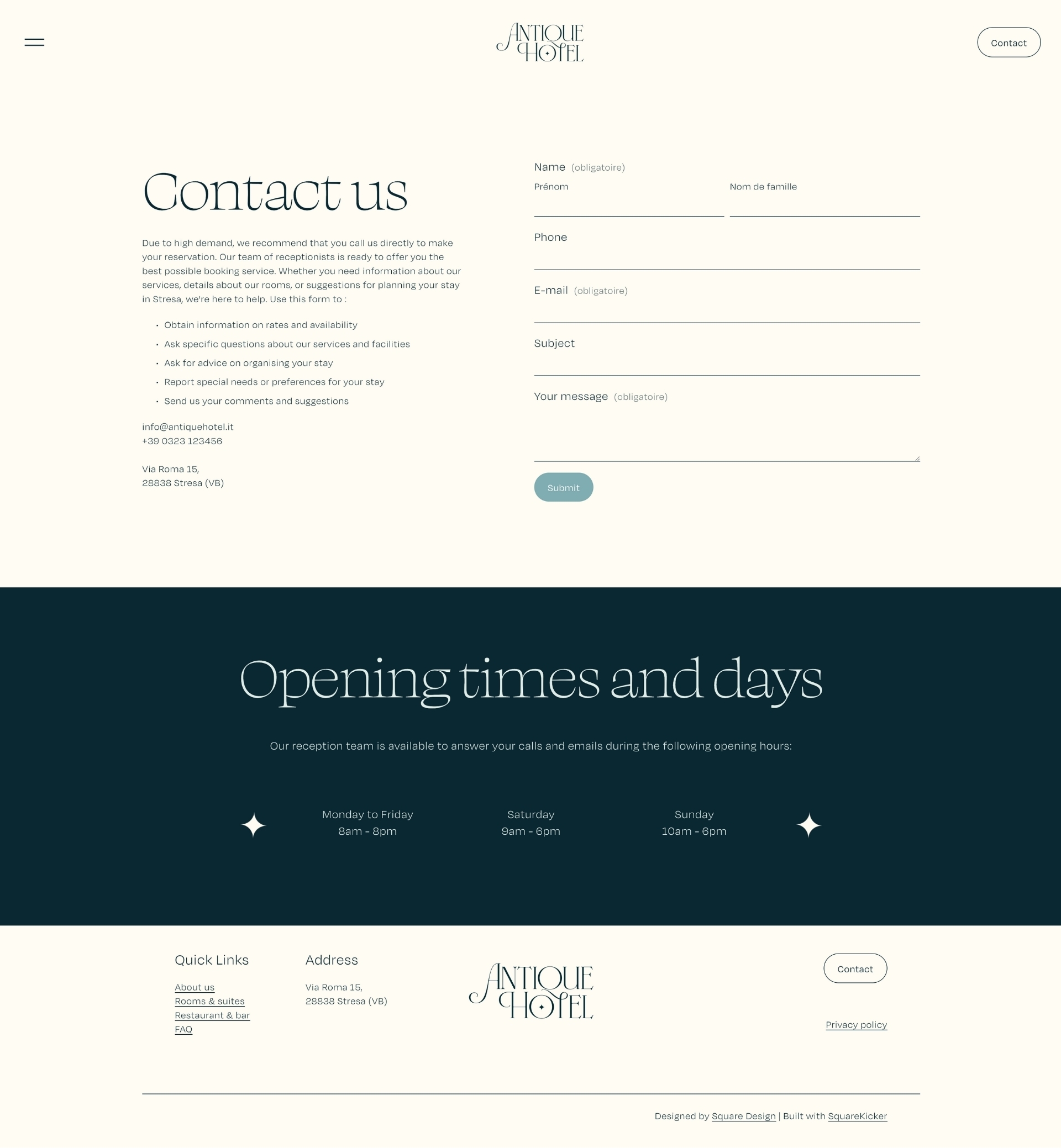 Antique Hotel - Contact Us L Kl9af2 Wbrnbg5l Arcbwj Zlg14s8z3 Screenshot