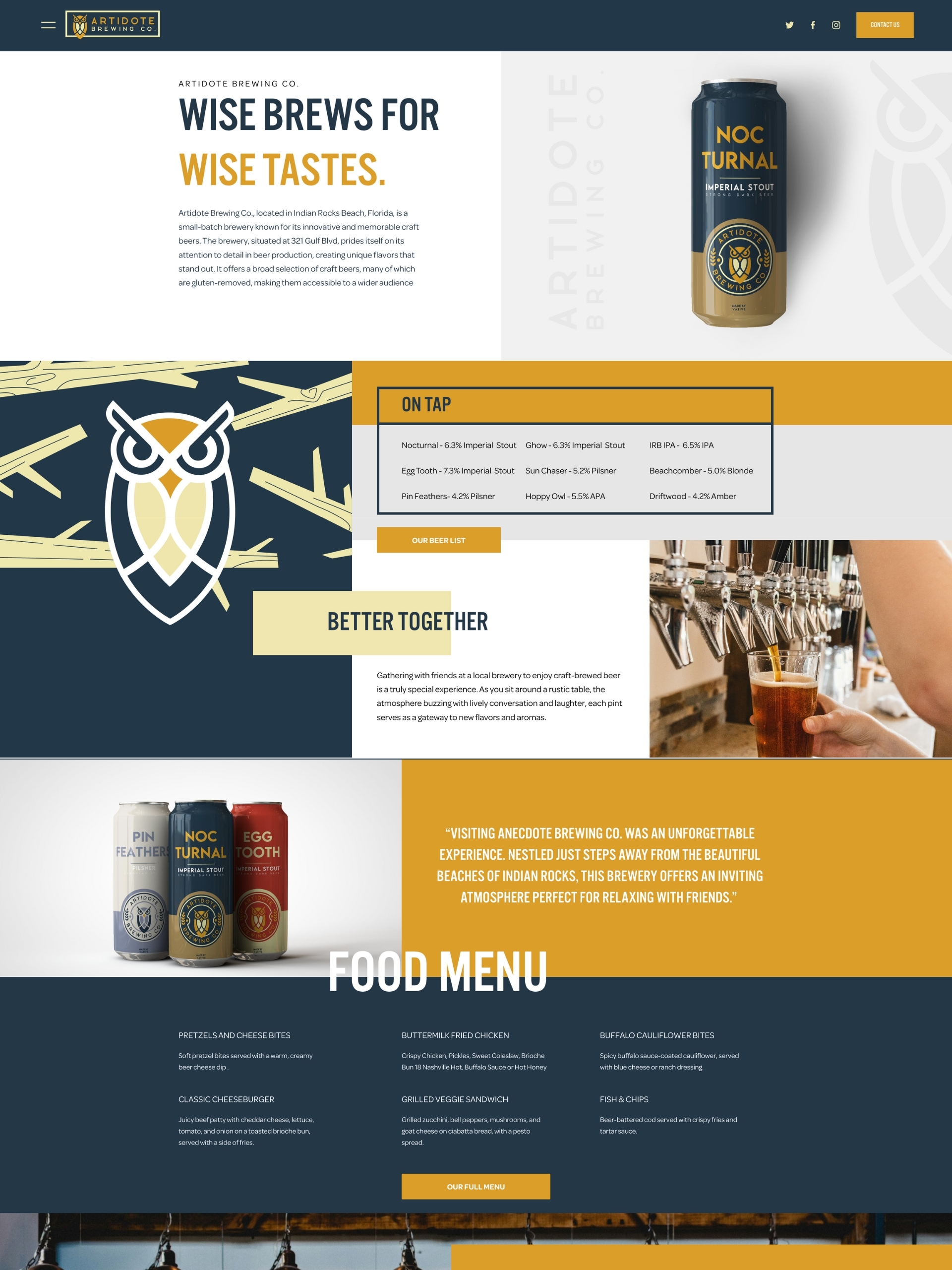 Artidote Brewing - Home P Vx1 Kg Us Dl Myl3 Zw9 Gp Mc9yys8kob T Screenshot