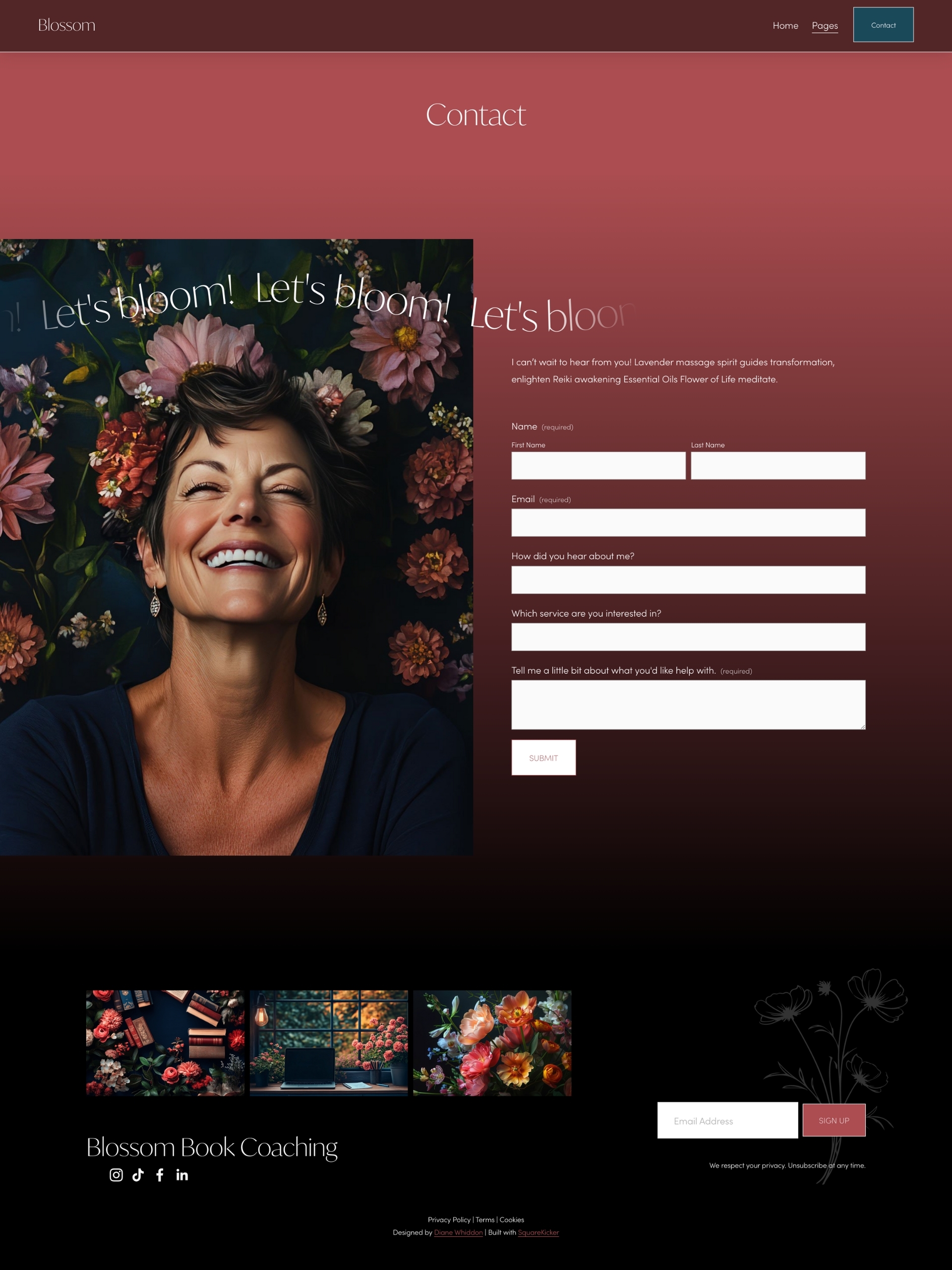 Blossom - Contact T Vcq S5 Ocy9 Tmwgt R Lcs A Nq T8ek Ssj S Screenshot