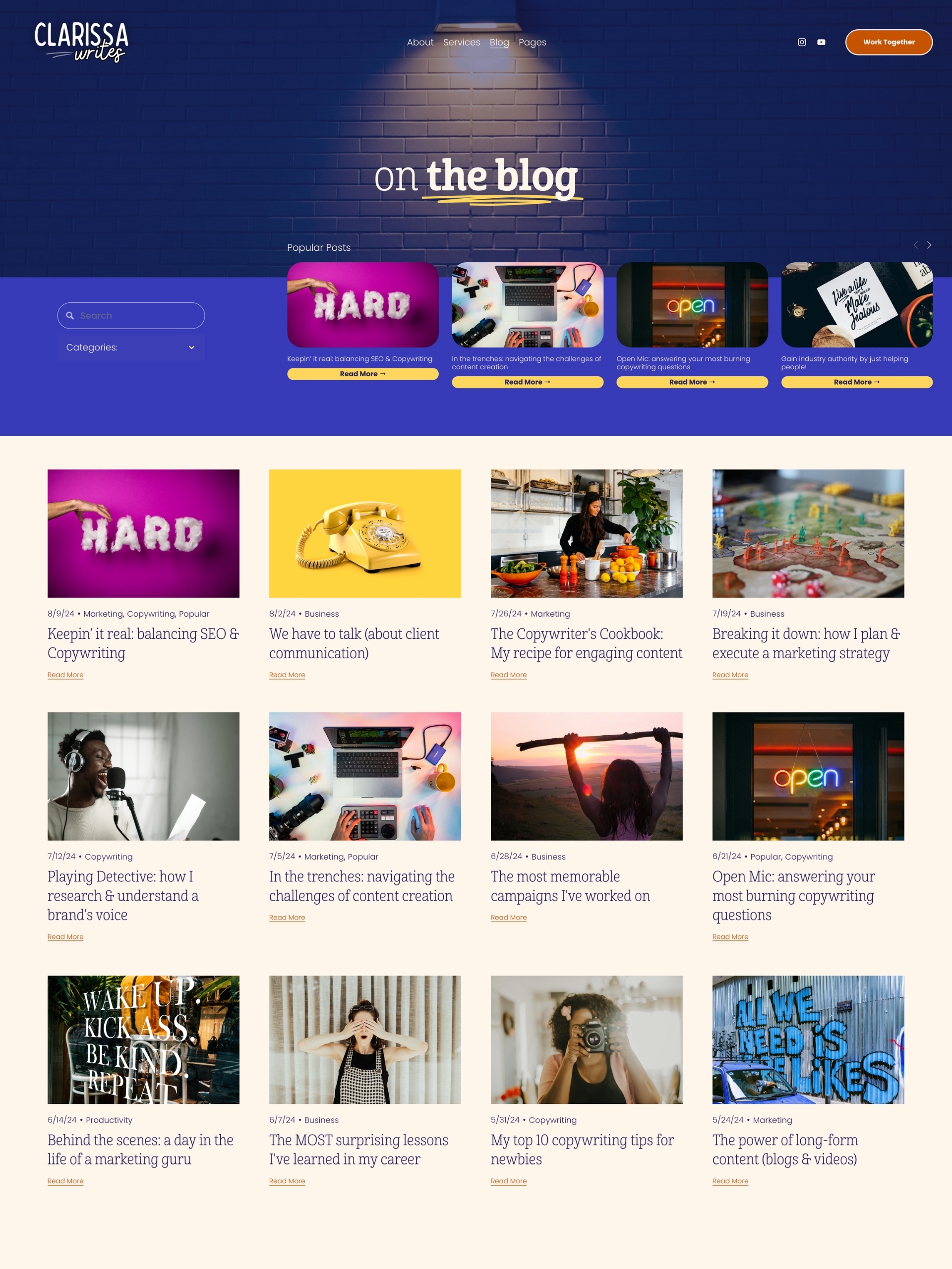 Clarissa Writes - Blog L00 Dj Z0 Xveo2 Ral Bjxkb9mi G Wr Ct Ih Screenshot