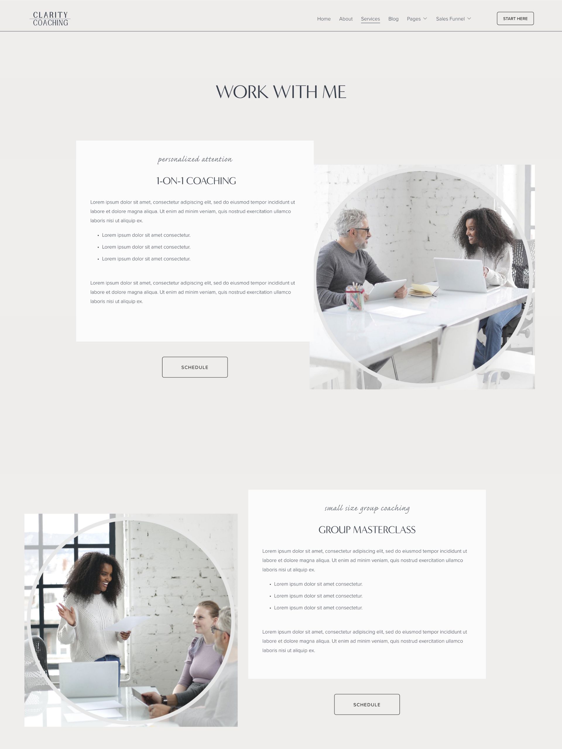 Clarity Coaching - Services X Jws5ge3f Nw Ag6y6dd Dsu Ehoxobp16 Screenshot