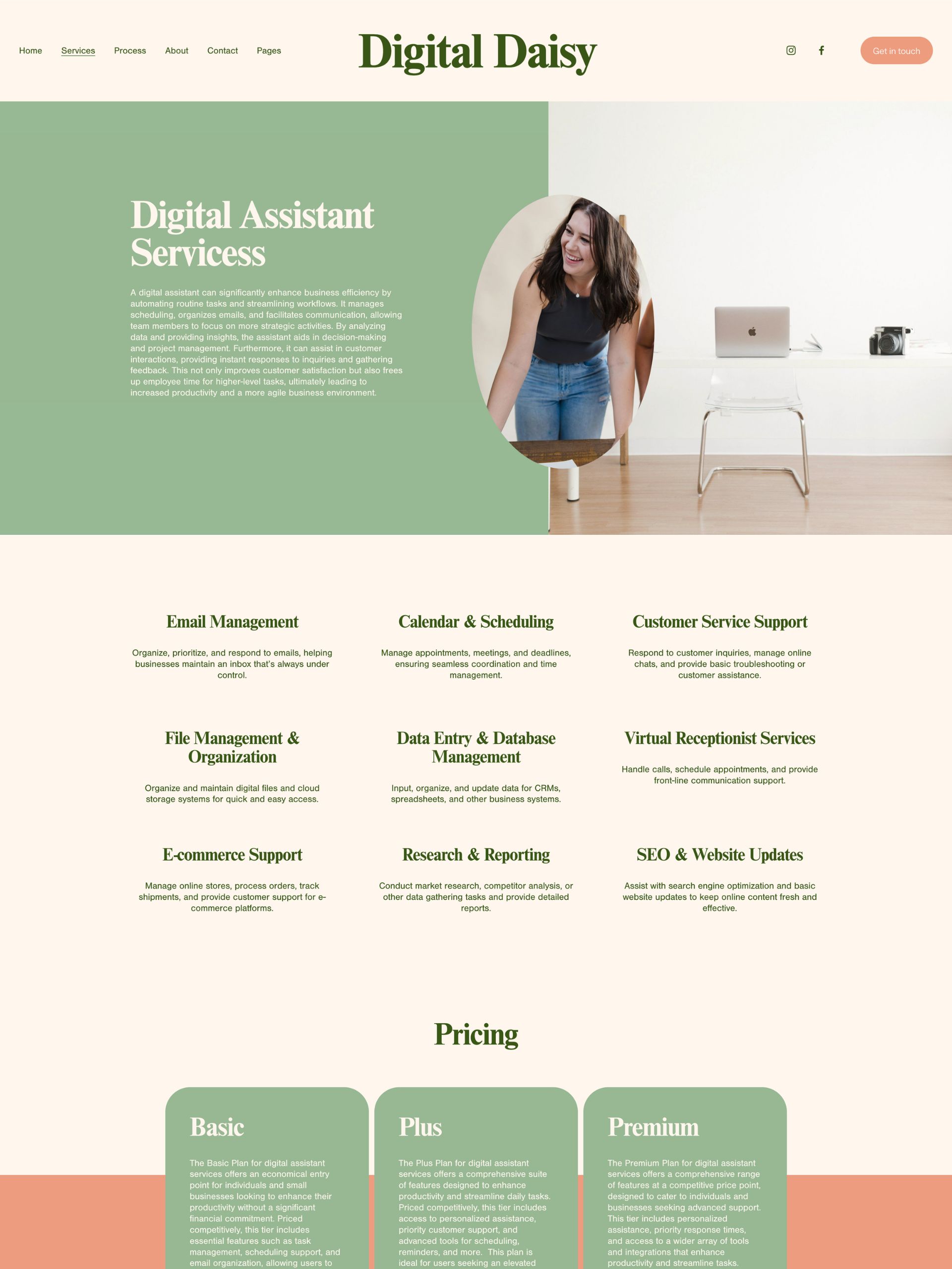 Digital Daisy - Services Wd P Kzqoniqt U9a9 B Jv0 In3 Nh K Bk B Ae Screenshot