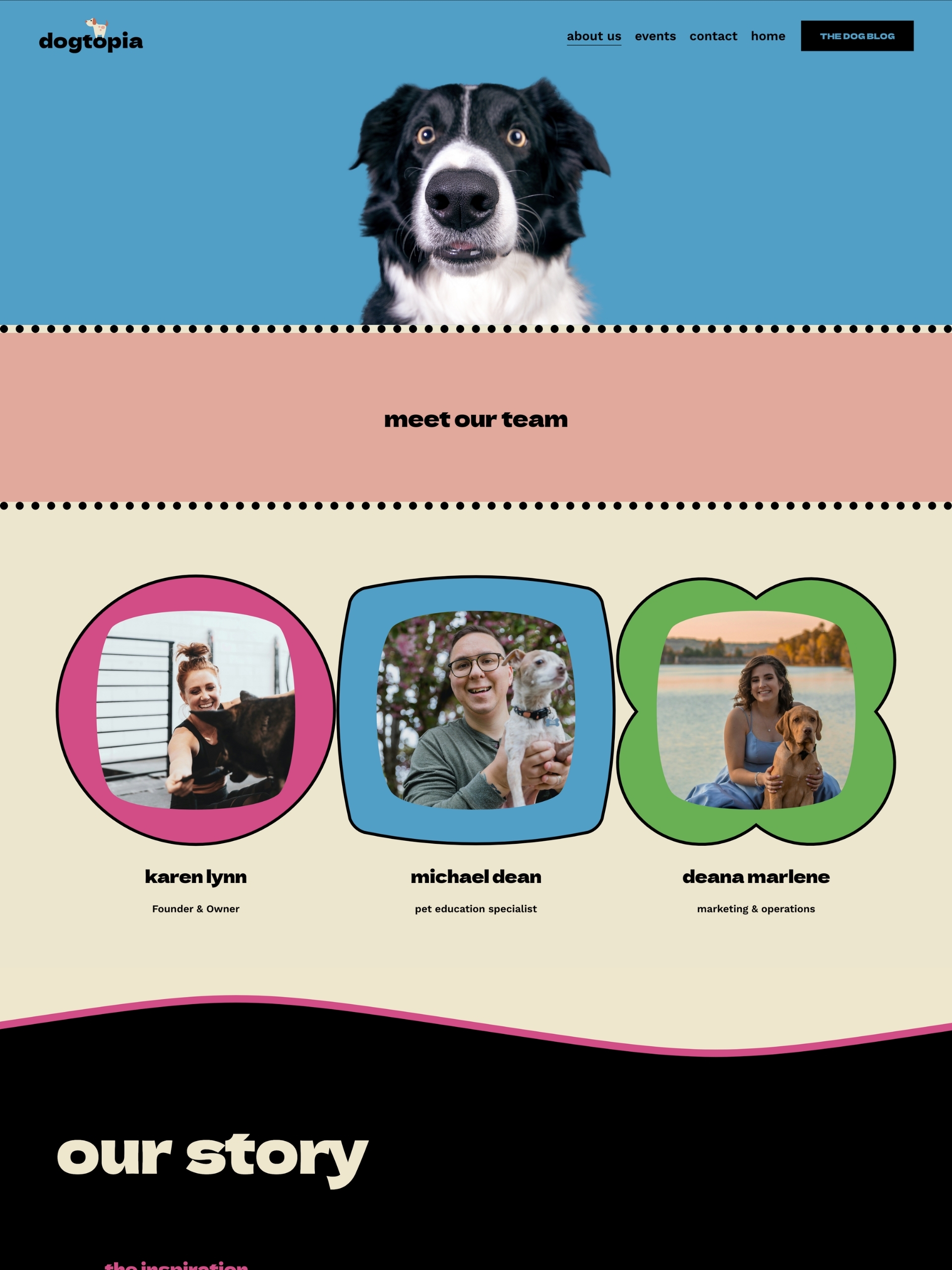 Dogtopia - About Us A4 Ort9r8crr B6 L9 Dx C Pvo Bf8 R2 R Xc R Screenshot