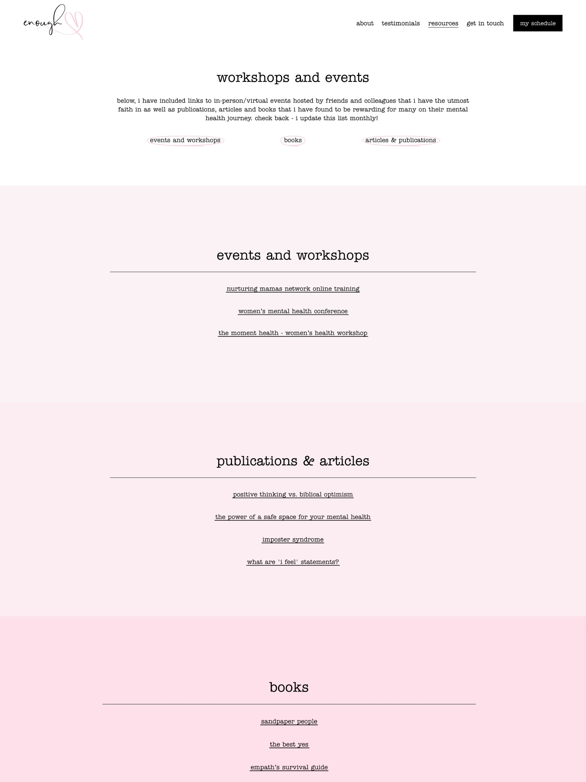 Enough - Curated Resources C B Kbkxj Mzq X6 I5w Zwwf Qovl8vj Sxlk Screenshot