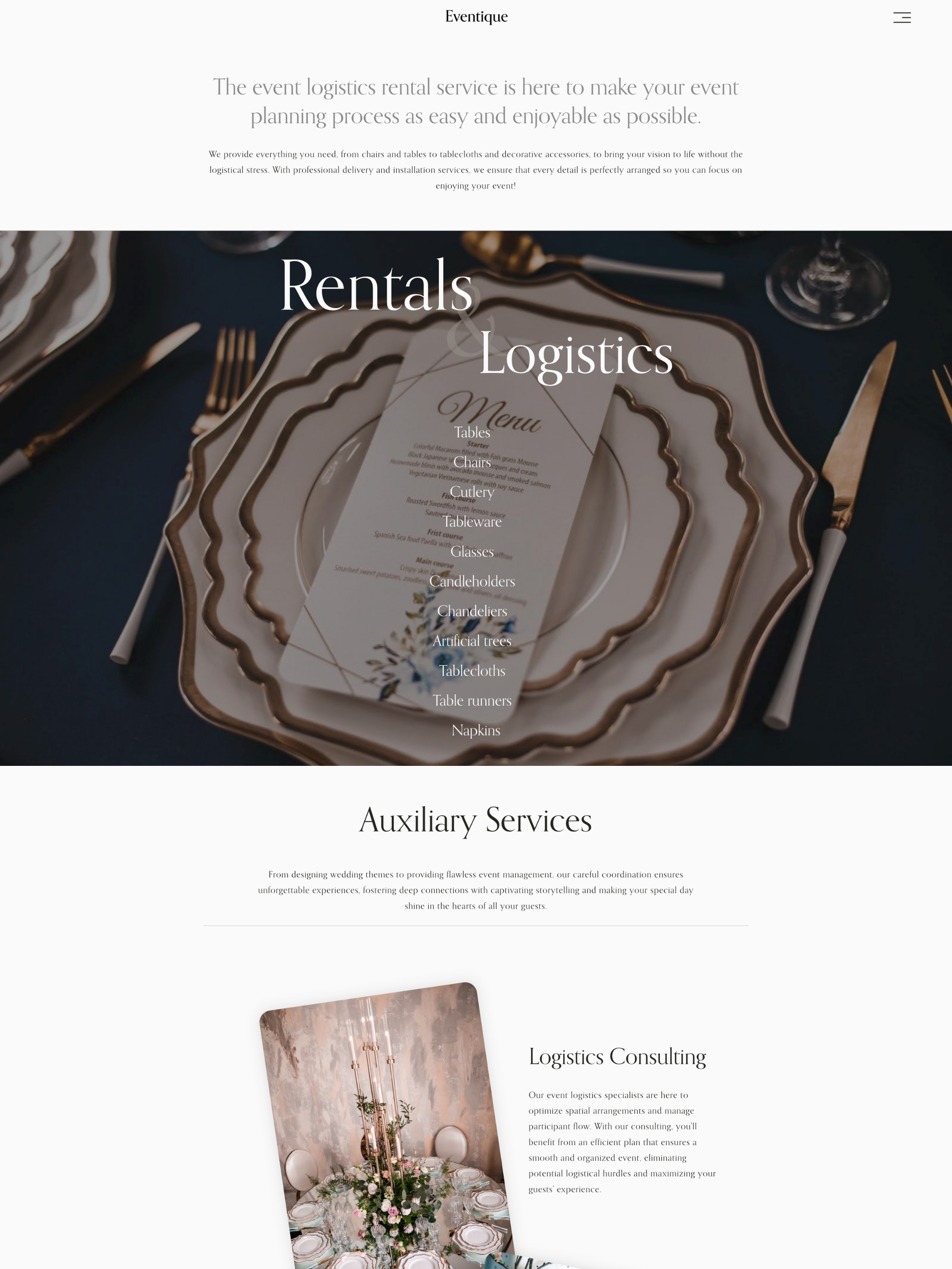 Eventique - Rentals Logistics Pj Lp R Yjip Lj1 V Li7p0 Qk Ekb Iab N Kdx Screenshot