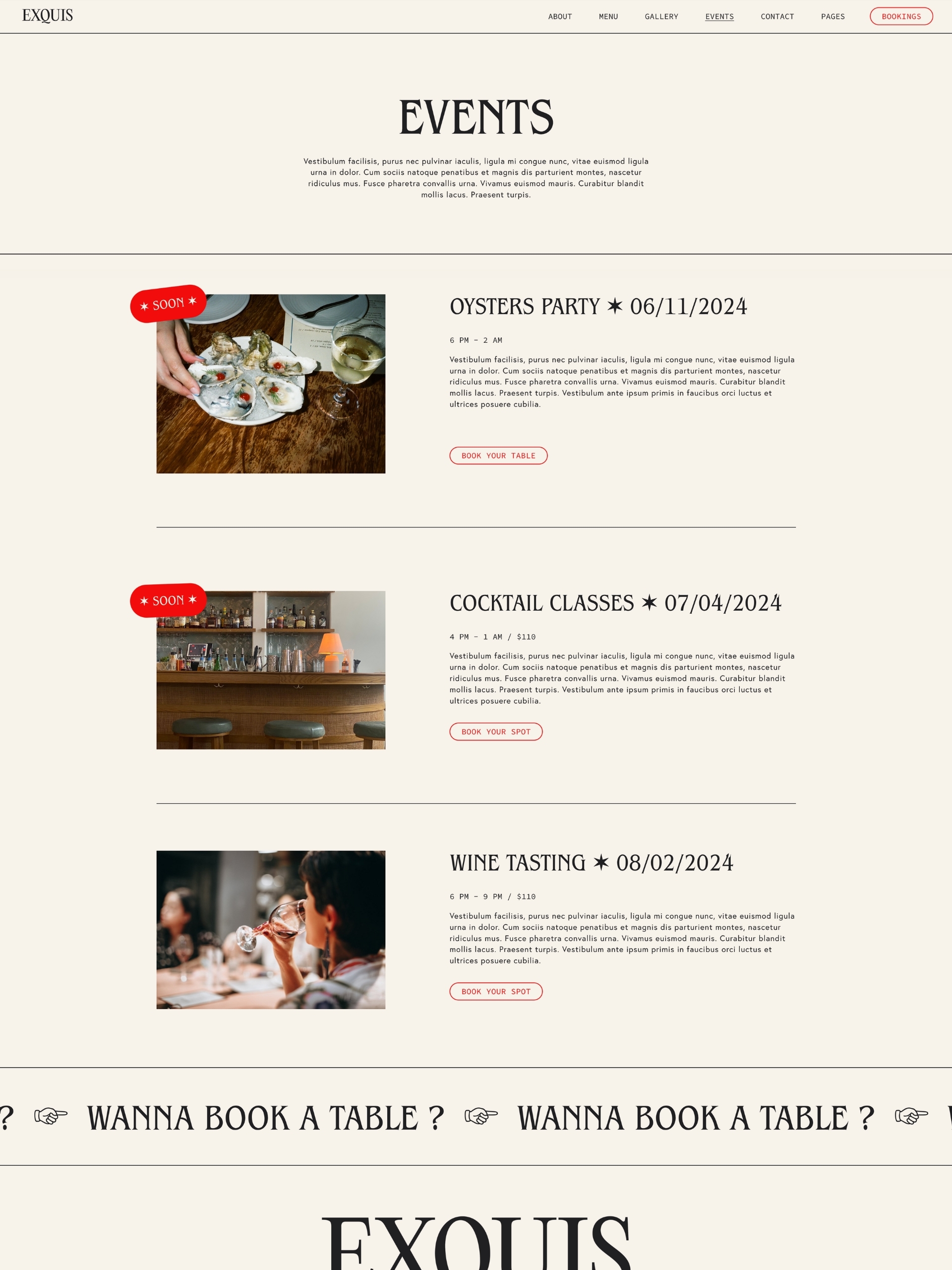 Exquis - Events 8h Kp92lg O So529 Ys4 V1 Mmlj Xdo Vb Ft Screenshot