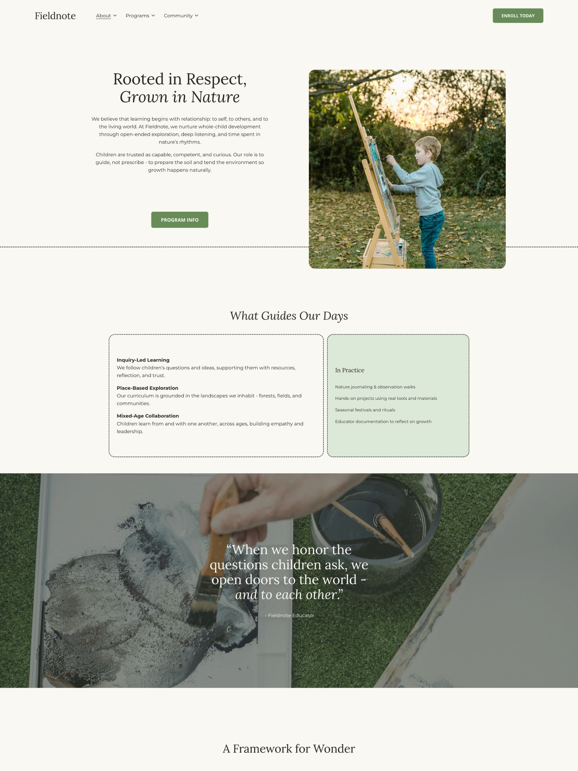 Fieldnote - Our Approach Aby9hd Fi Bo7dh75z Tc P2e2h1viq2 Fx Screenshot