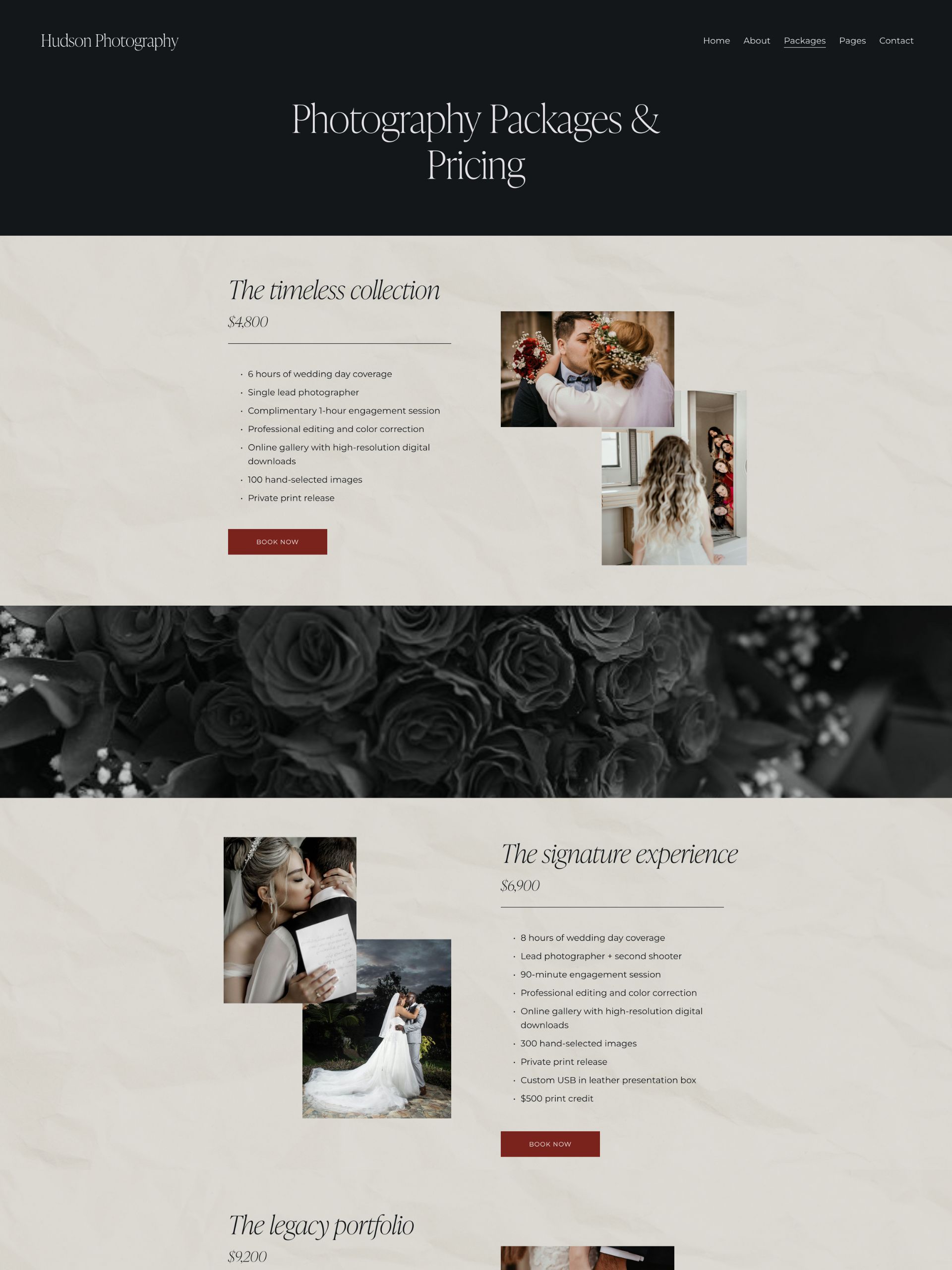 Hudson Photography - Packages M Tjgi Q Iin Am2 Ejm Nv6ov Xp Ku X Spy Ka Screenshot