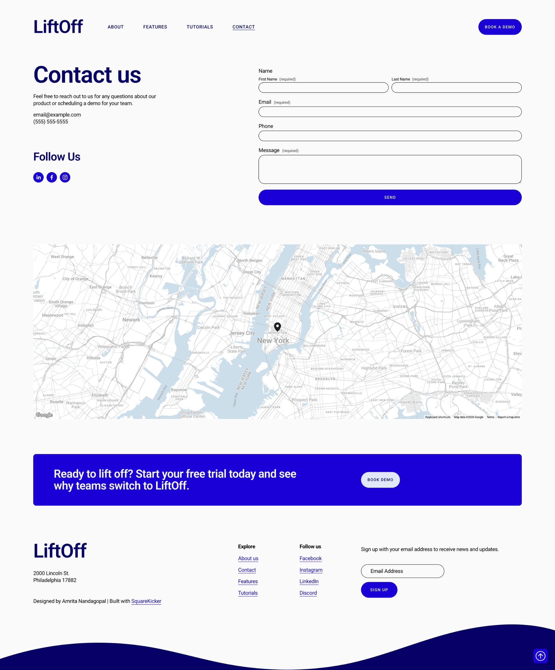 Lift Off - Contact Screenshot