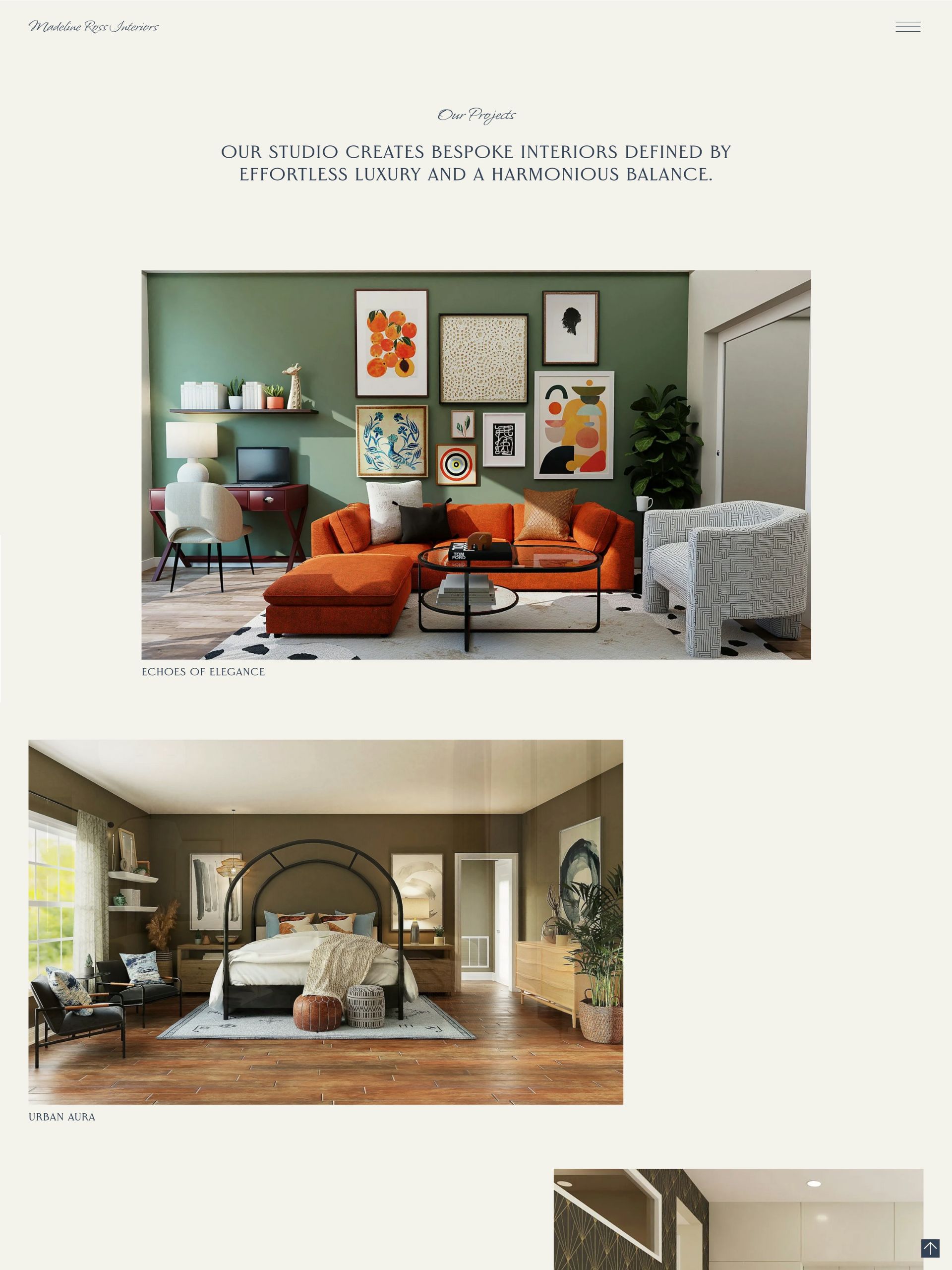 Madeline - Projects Screenshot