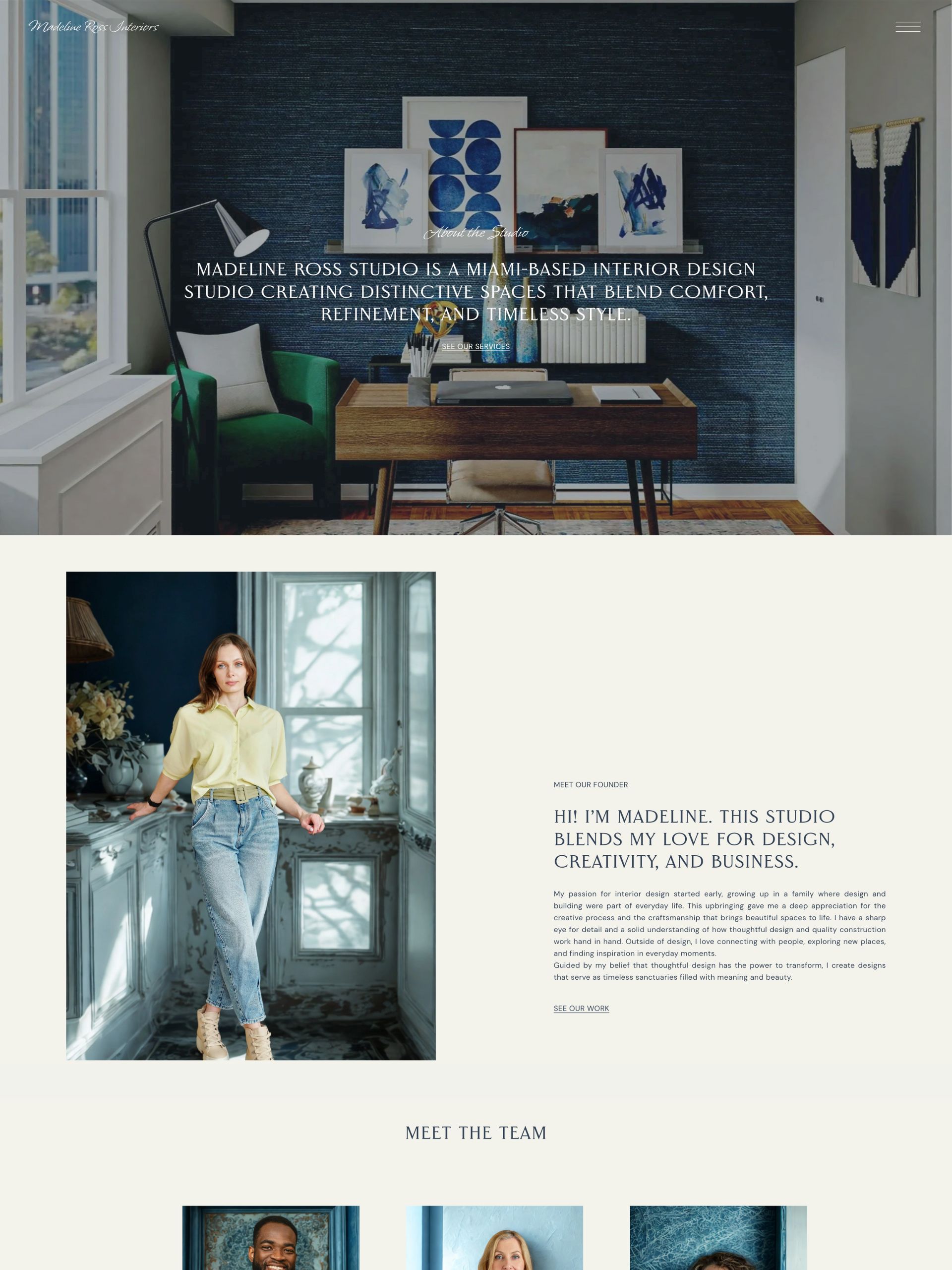 Madeline - About Screenshot