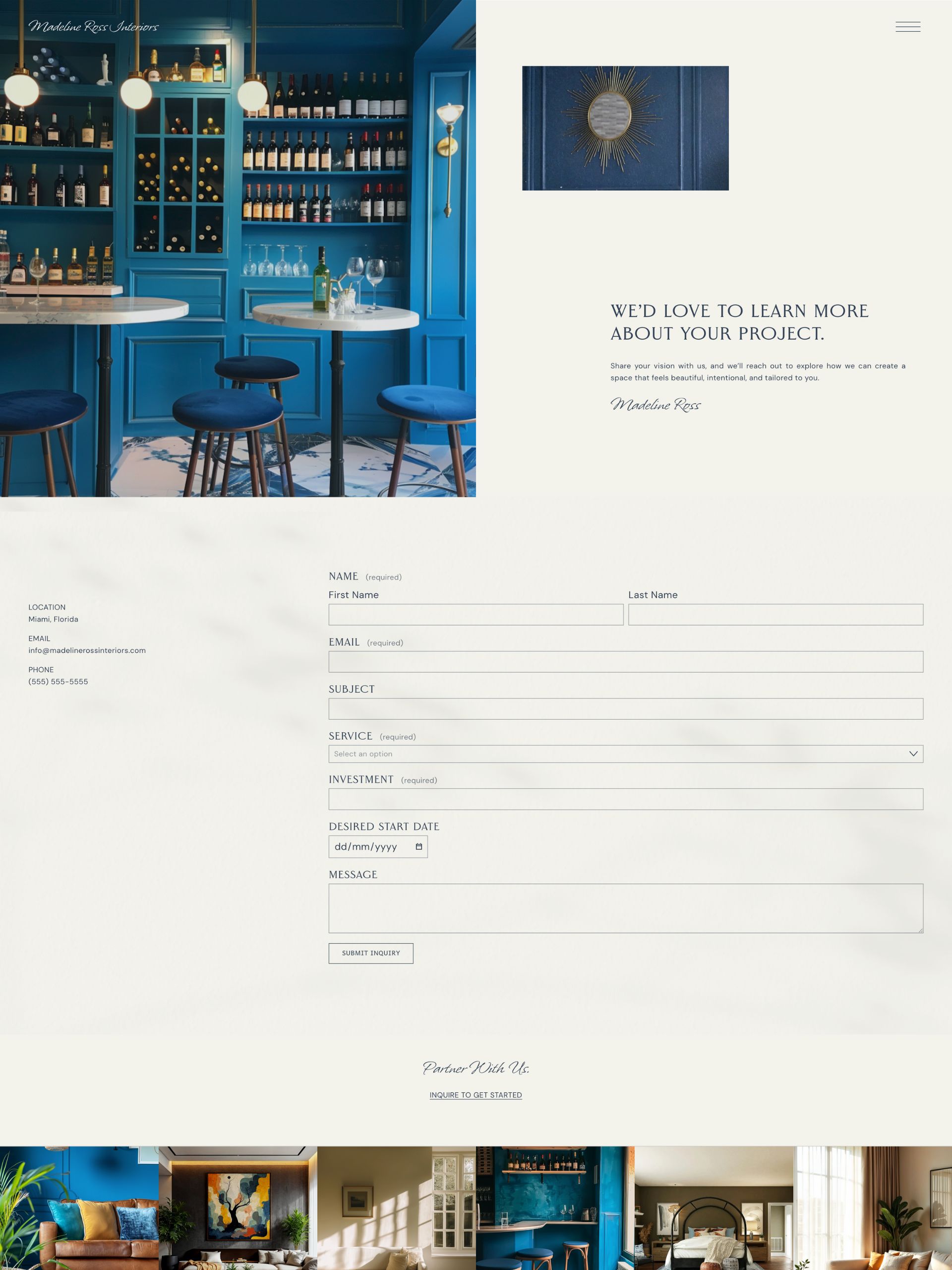 Madeline - Inquire Screenshot