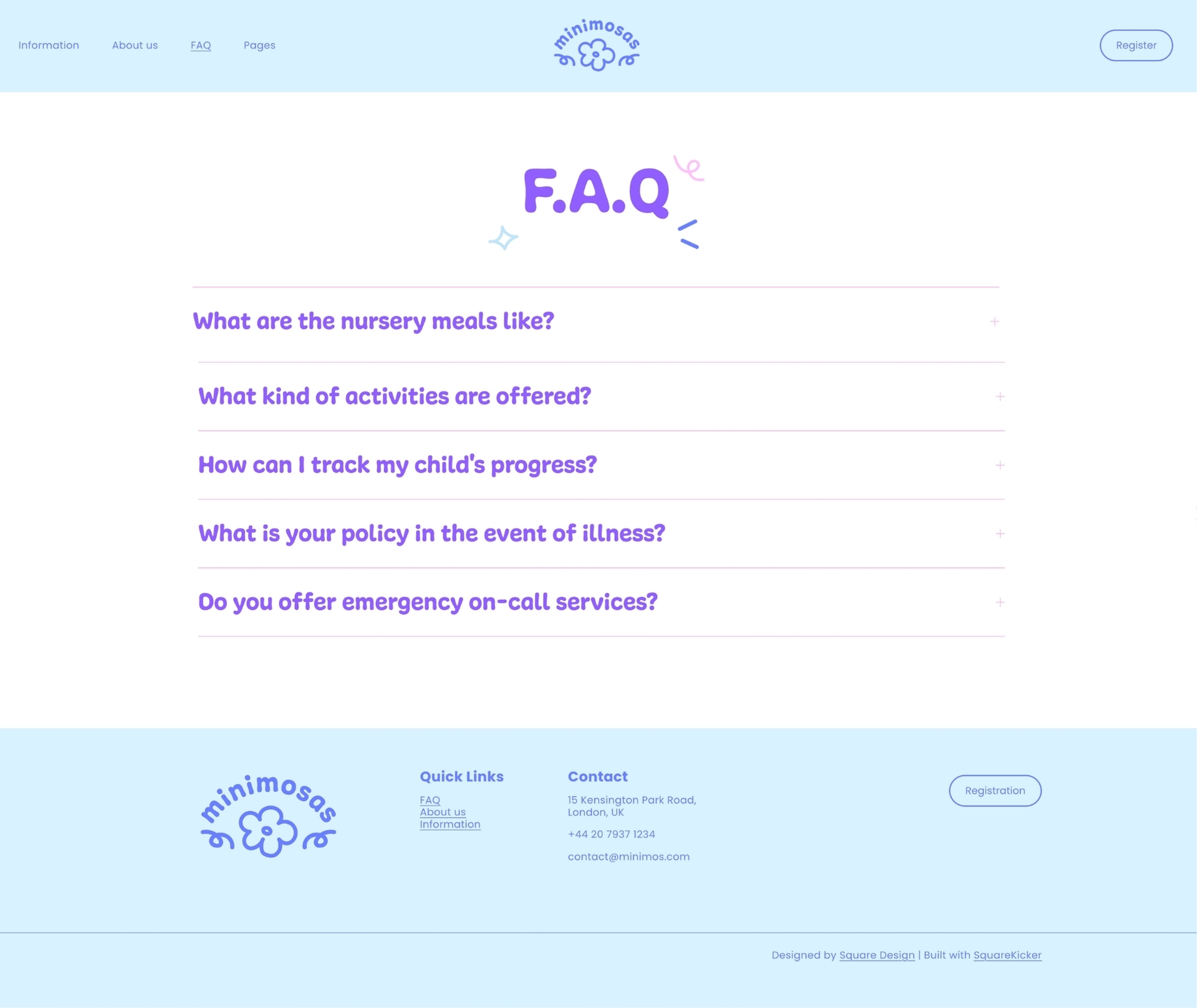 Minimosas - Faqs Gf Q2d Wan St La4x La Wwq Ax Ls21 Q25dr Screenshot