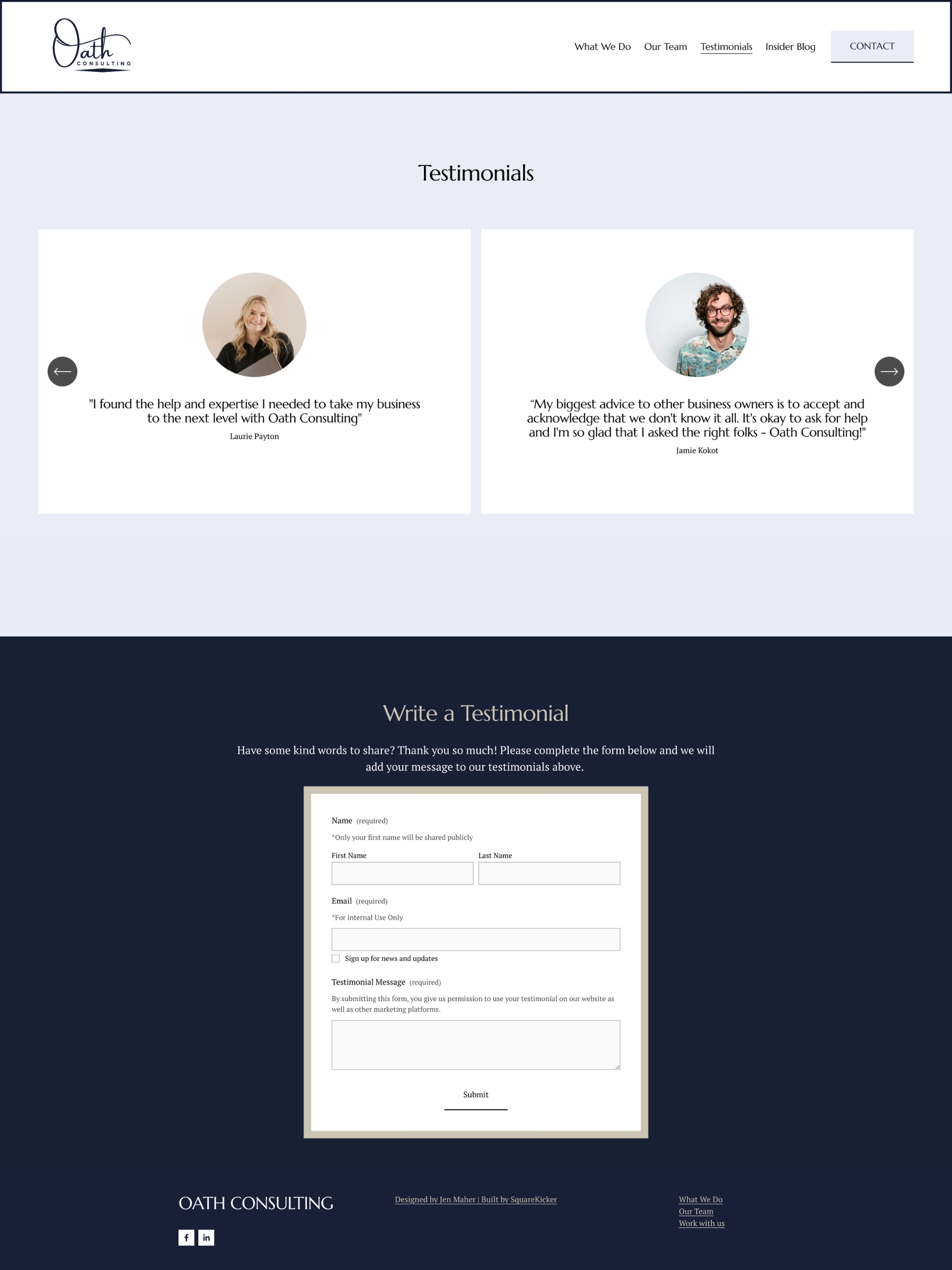 OATH - Testimonials Who B2 S7 Cmn94gix Fjxyu53yxeor Dx K Screenshot