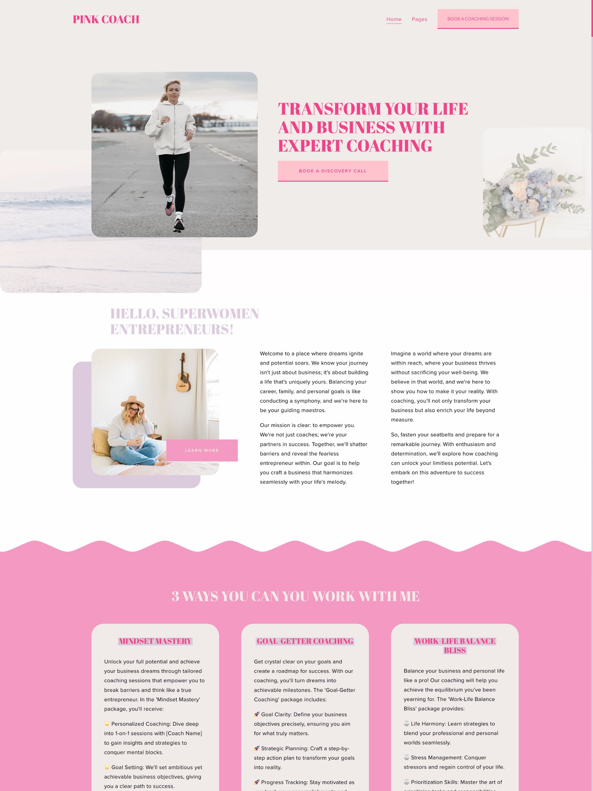 Pink Coach - Home Pm R Yhd3 Dnz X53 X Kb S Wu Msaizn I27 Tx Screenshot