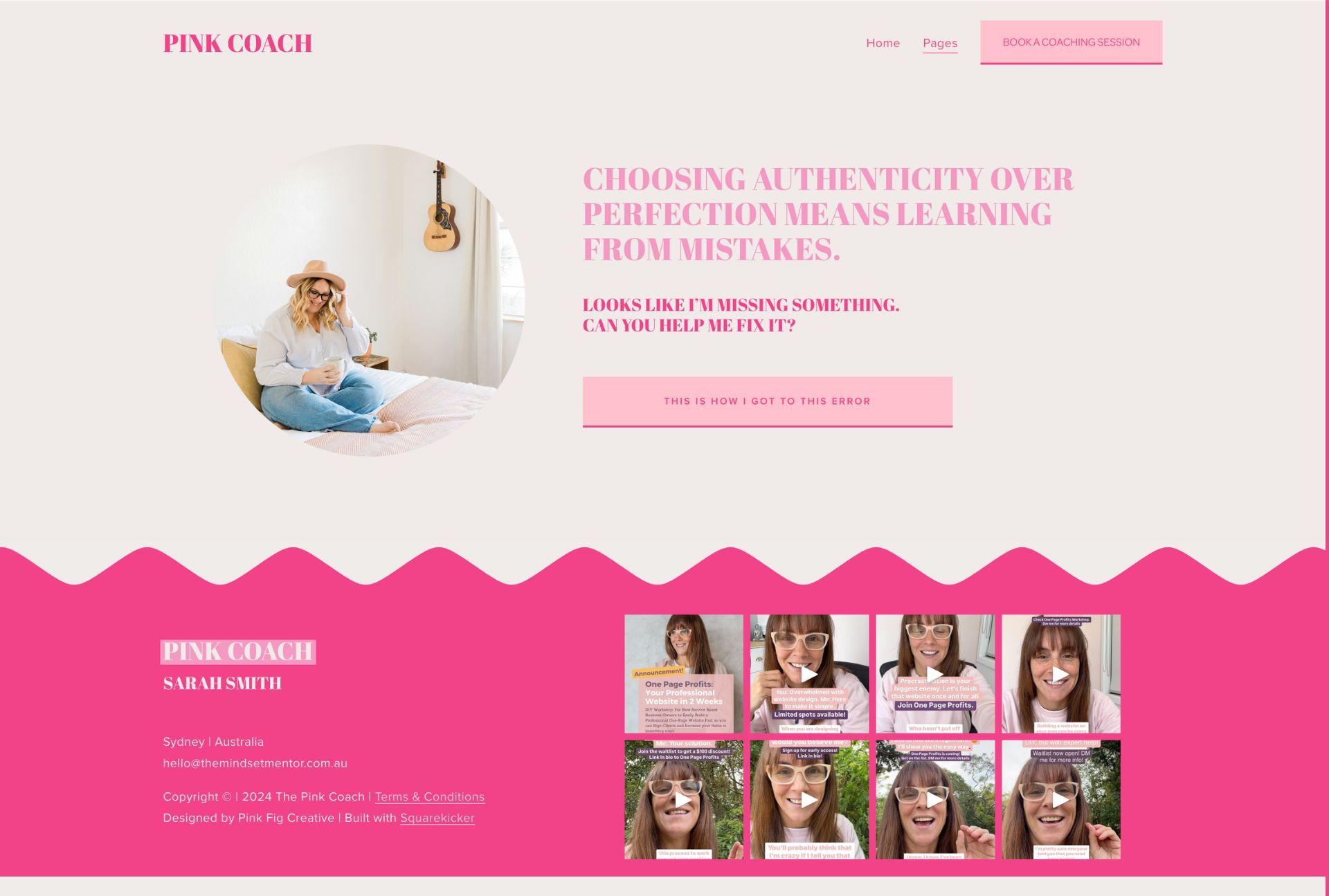 Pink Coach - 404 Y Zi Twu Fsqk Mhkf V3 Wk Nvy Lrpvr3 Li8 Screenshot