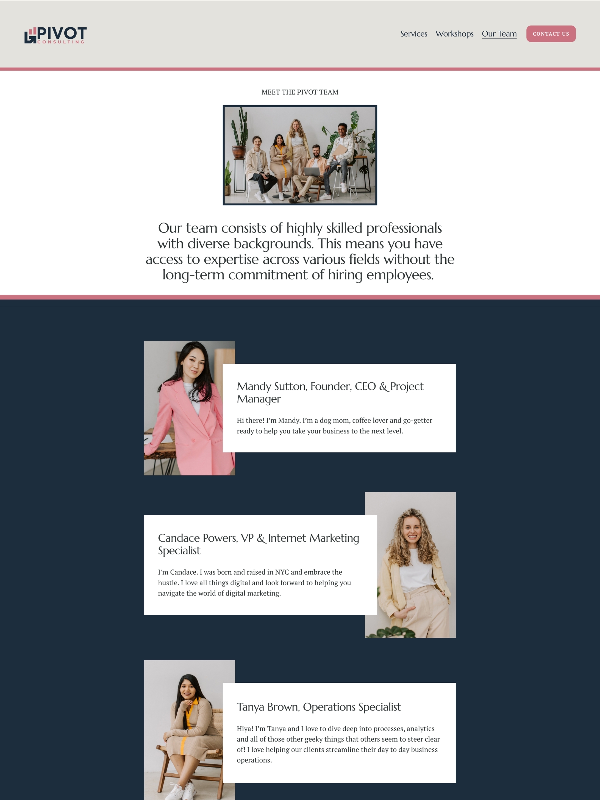 Pivot - Our Team 9s4n48 E Gv Oqcuds Gu Ckp2 Lx Evj Slje Screenshot