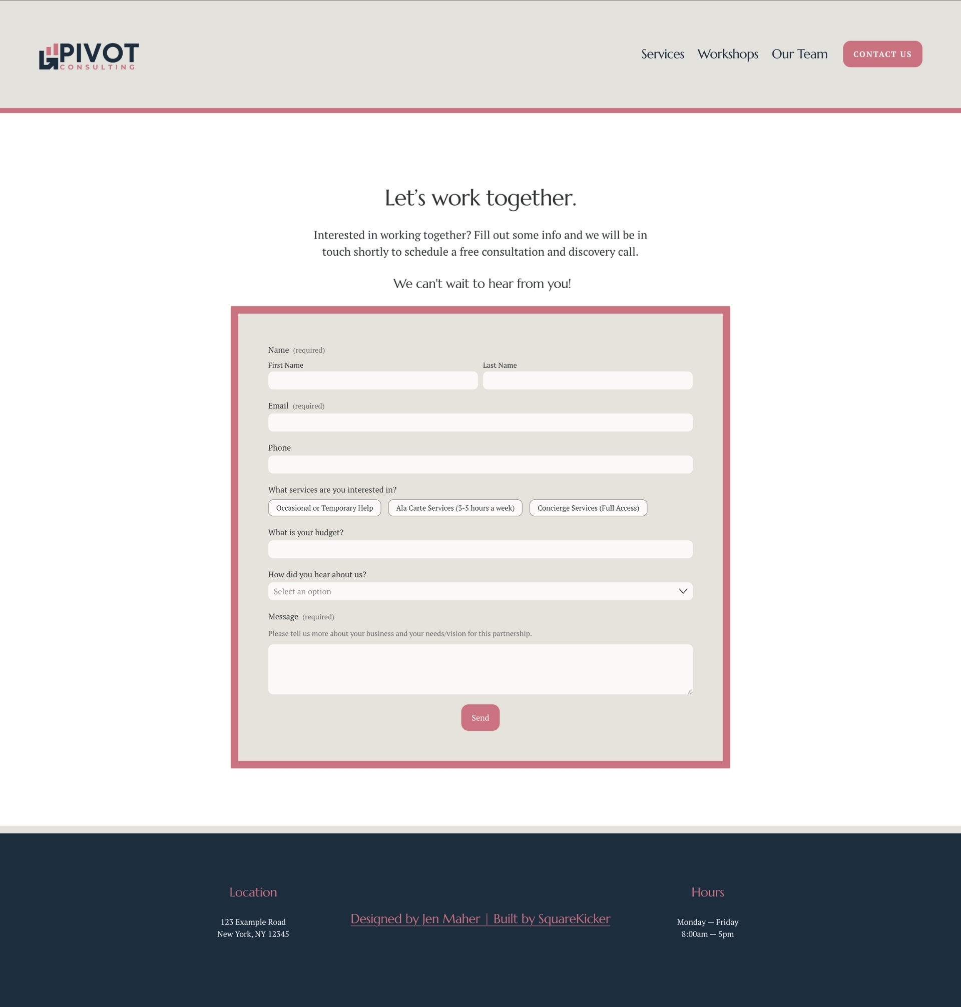 Pivot - Contact Us Alb Xr04 Kfo Jd Ig9wj Wx Rs Tr Kjpi Mue Screenshot