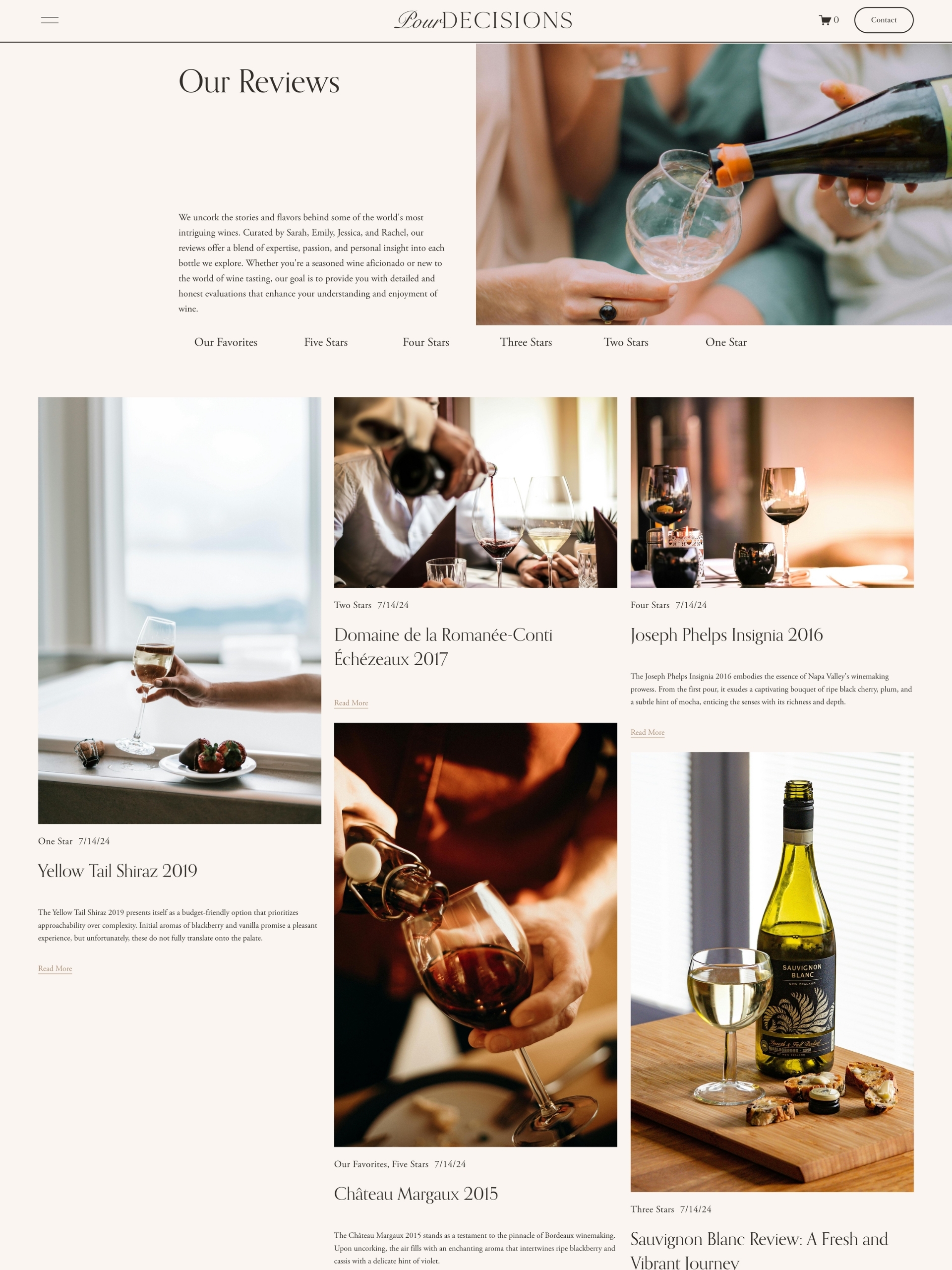 Pour Decisions - Our Reviews Y5 Jq Je39 Y8co K No3 Wy Cnf O Zo Sqnsai Screenshot