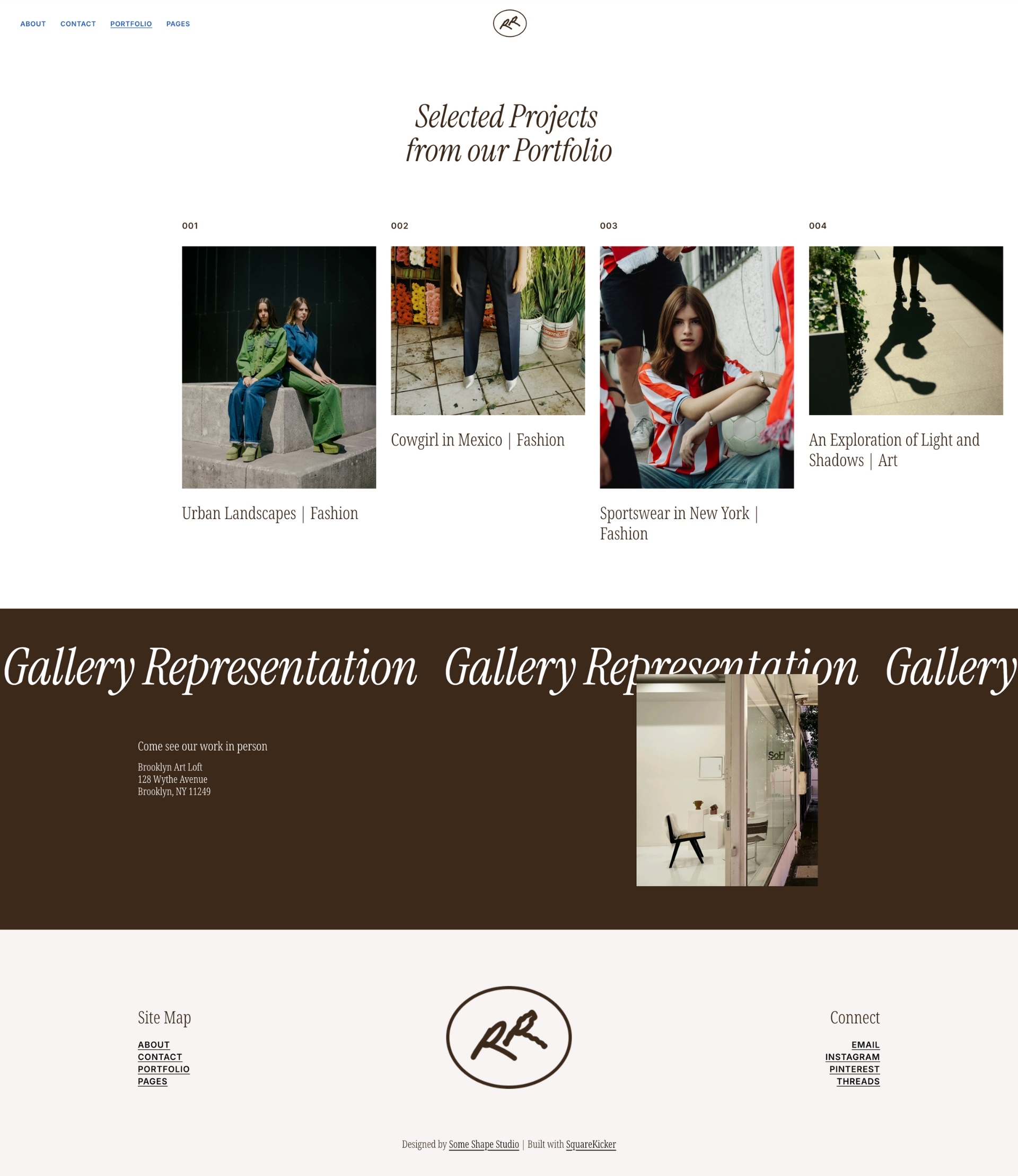 Rosie - Portfolio Screenshot