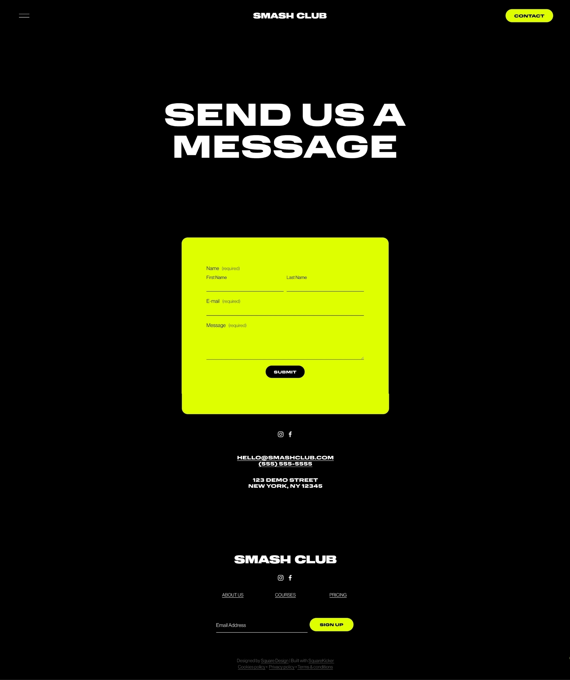 Smash Club - Contact 50 N0ntf85f Nzjeou Fl Hnqy Lr Nzr Evg Screenshot