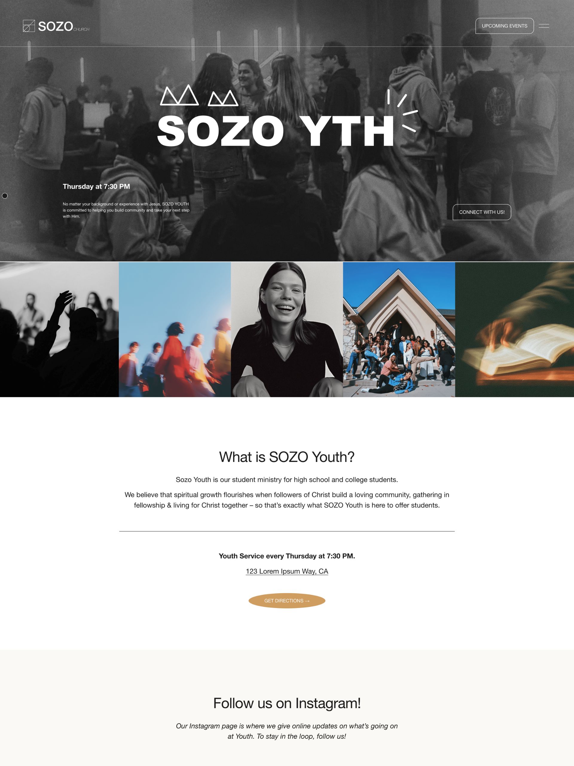 SOZO Church - Youth C1 Hw M8o Ojp Ow Vdg O7fkd6ij G Bhkl Js Screenshot