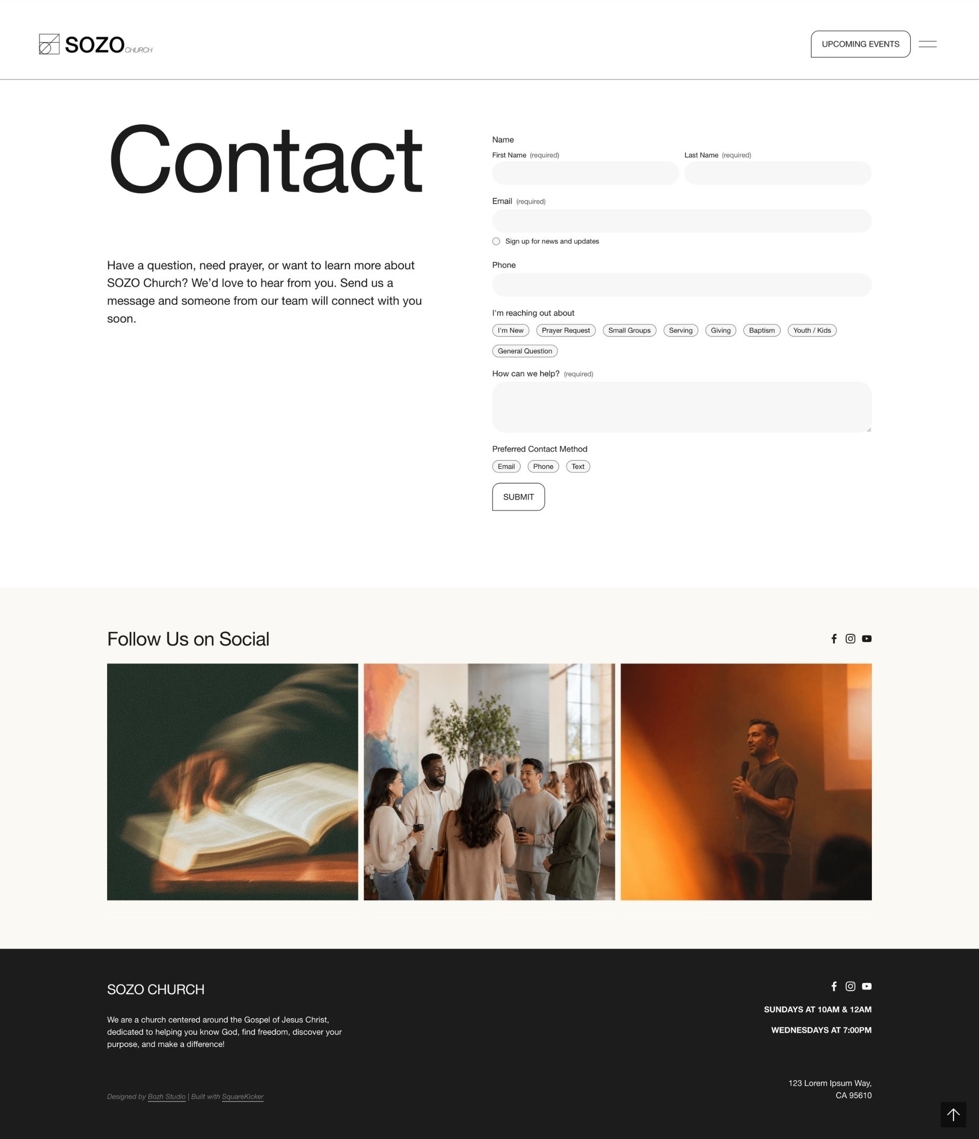 SOZO Church - Contact 1 Bc321 N Np863l Ikv S Jhd N Vv2 Vdrz8f Screenshot