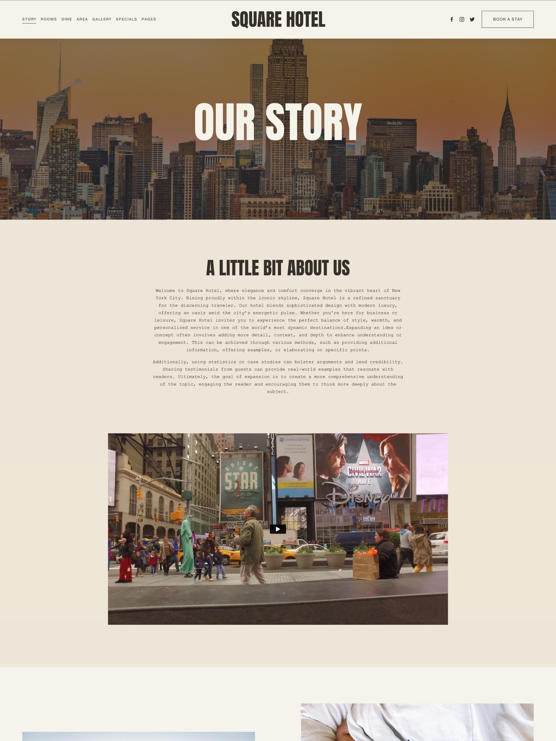 Square Hotel - Our Story M T Ny S8 Xx Bcf1k0 Yxih222q U Szp6g Su Screenshot