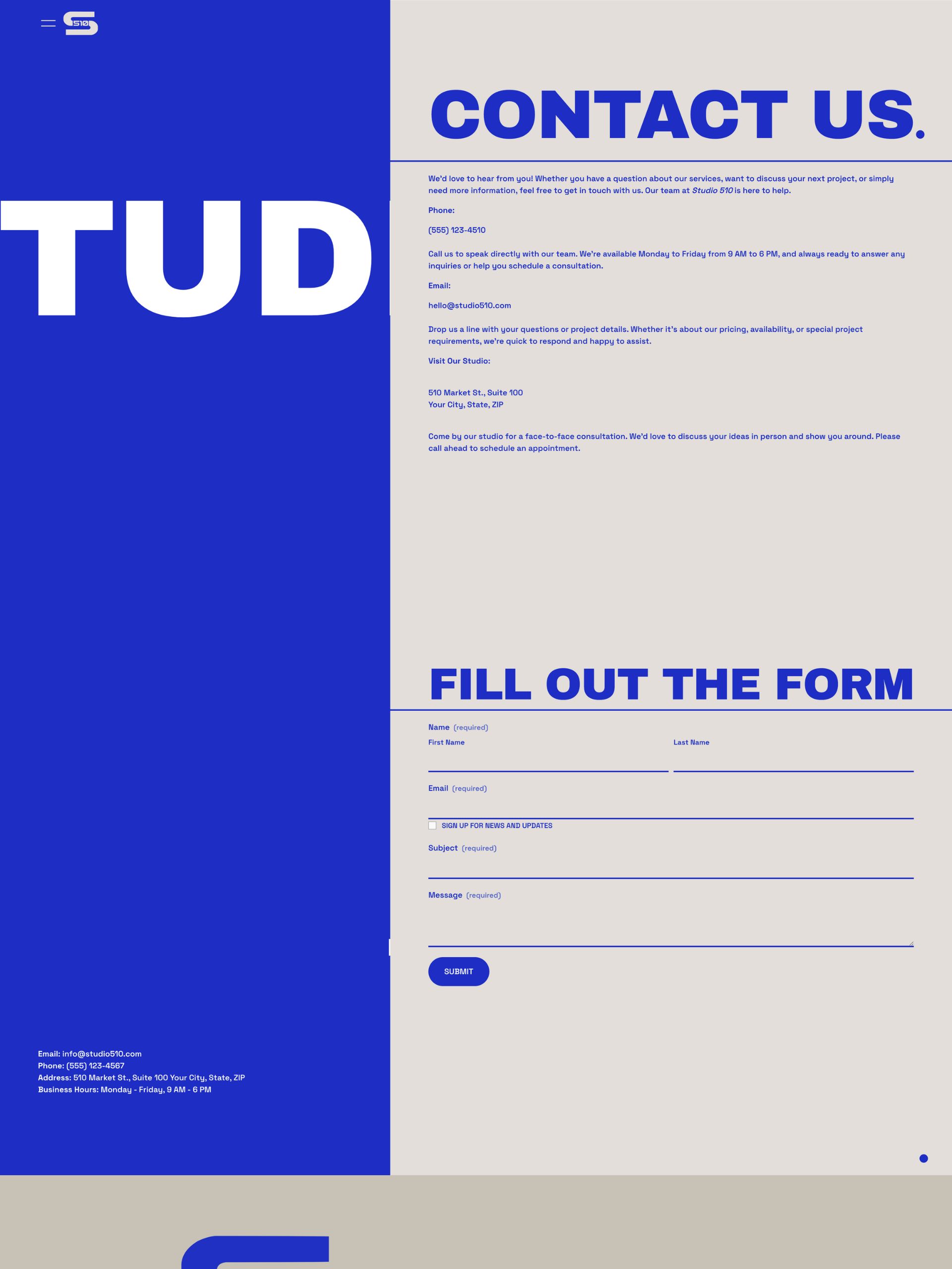 Studio 510 - Contact 4 Qgt Ve5 Xy9hjhj I8 Xswc5 B1 Dg0scz U Screenshot