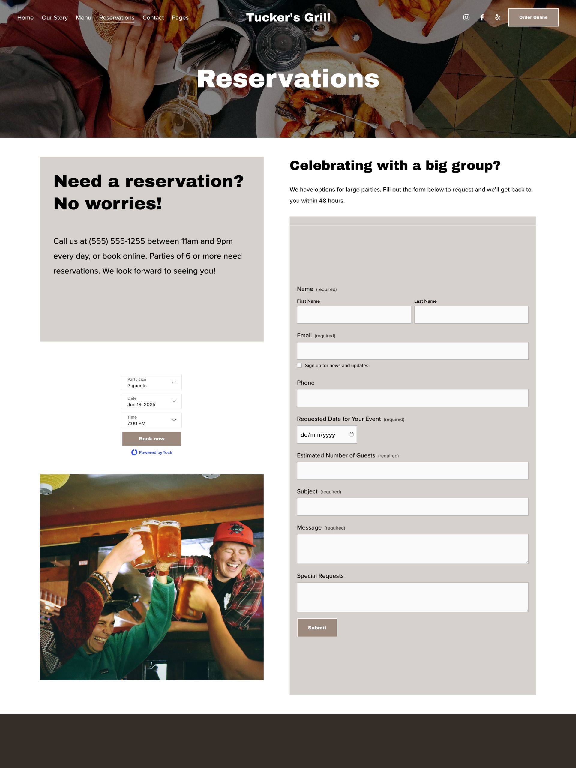 Tuckers Grill - Reservations Vt Ofbjx Lgv6 Rq A Lbad Y Tv La61 Oob9i Screenshot