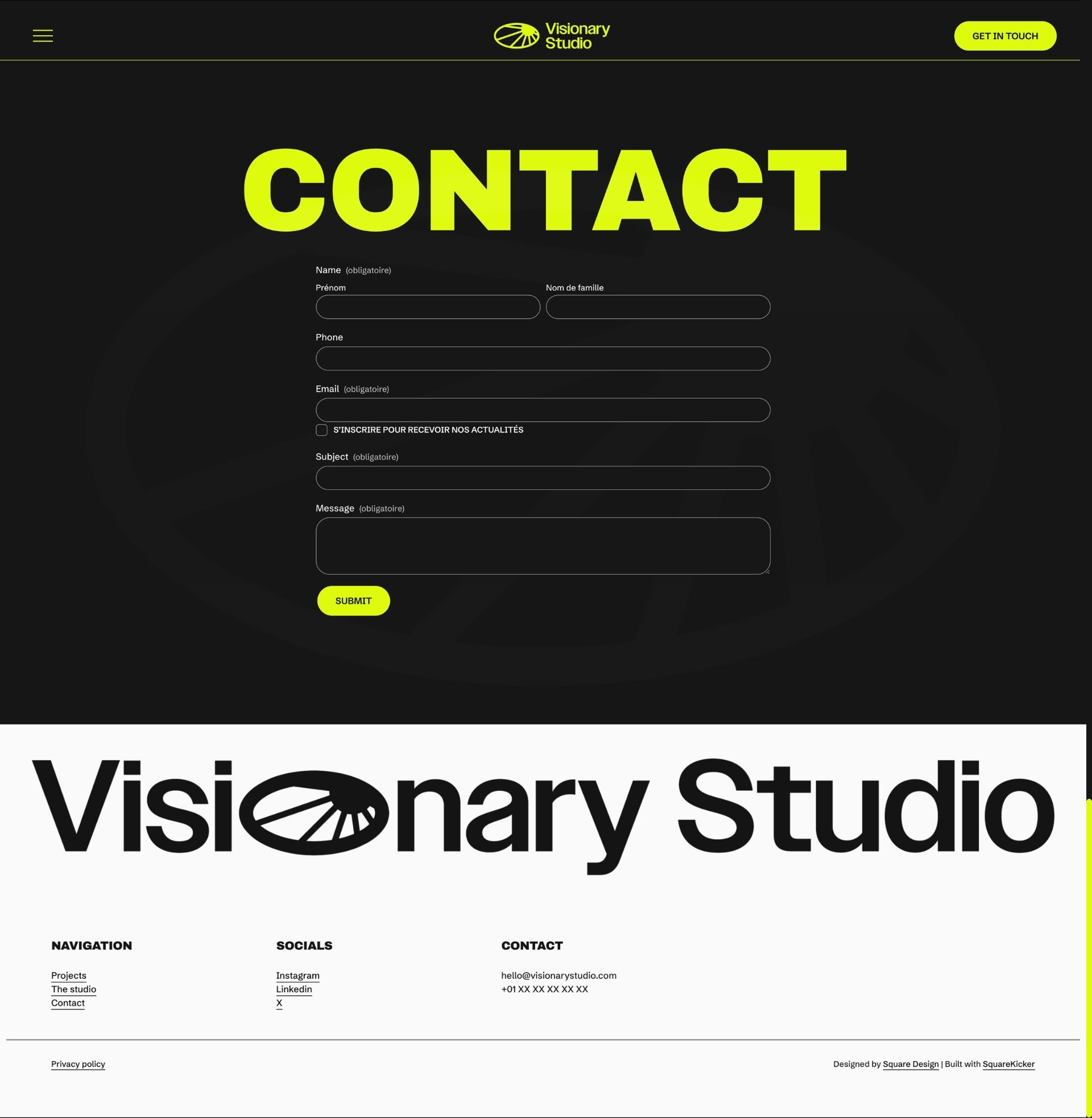 Visionary Studio - Contact Jaz Az8dme Pfsi8 Sk Bhlo Vvp Lq As Hs6 Screenshot