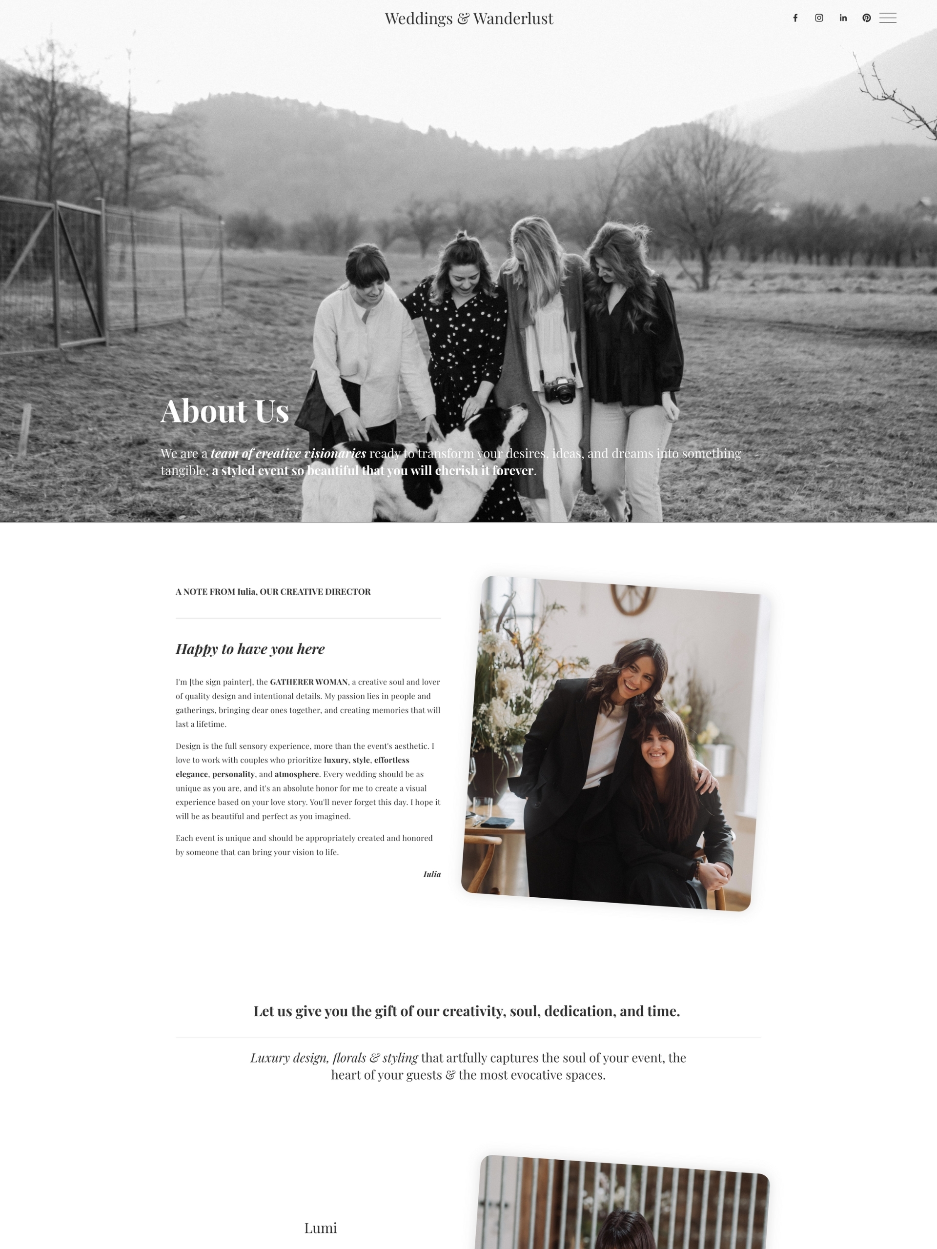 Weddings Wanderlust - About Io D Rl8 Pm0e Cfcl Aa Eo Wf1 Ibey Nd Sfn Screenshot