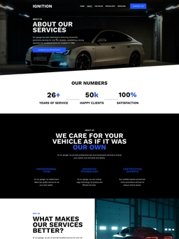 Ignition - Premium Template for Squarespace