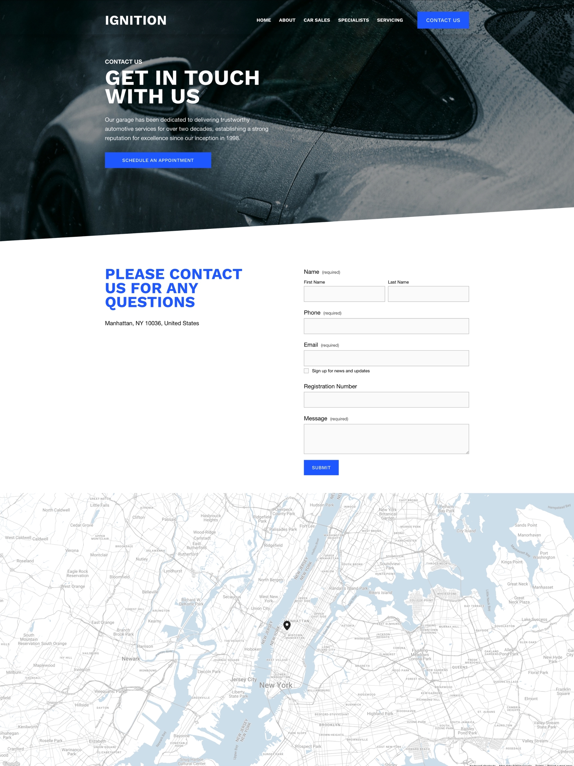 Ignition - Premium Template for Squarespace